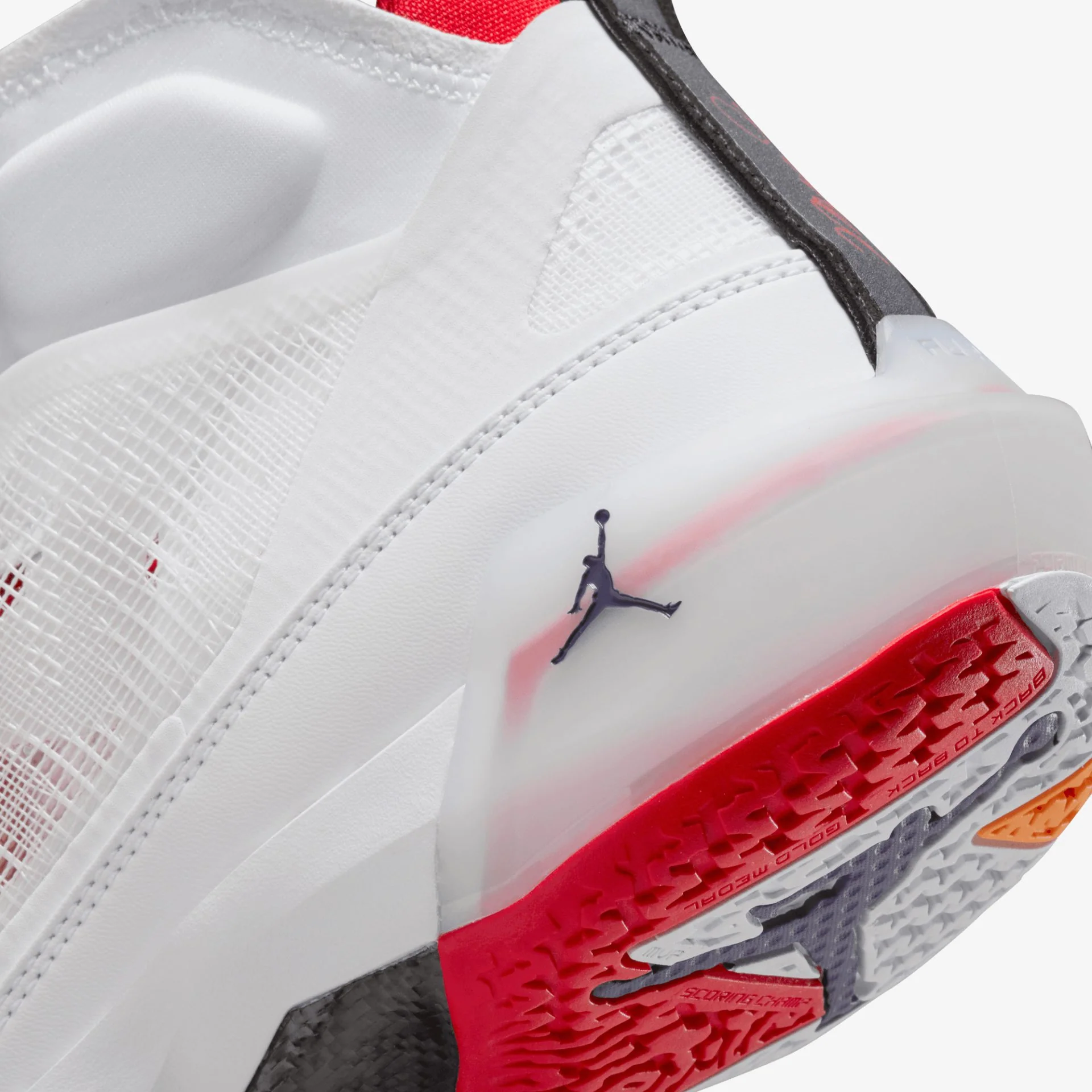 Jordan | AIR JORDAN XXXVII PF  { WHITE/TRUE RED - Image 5
