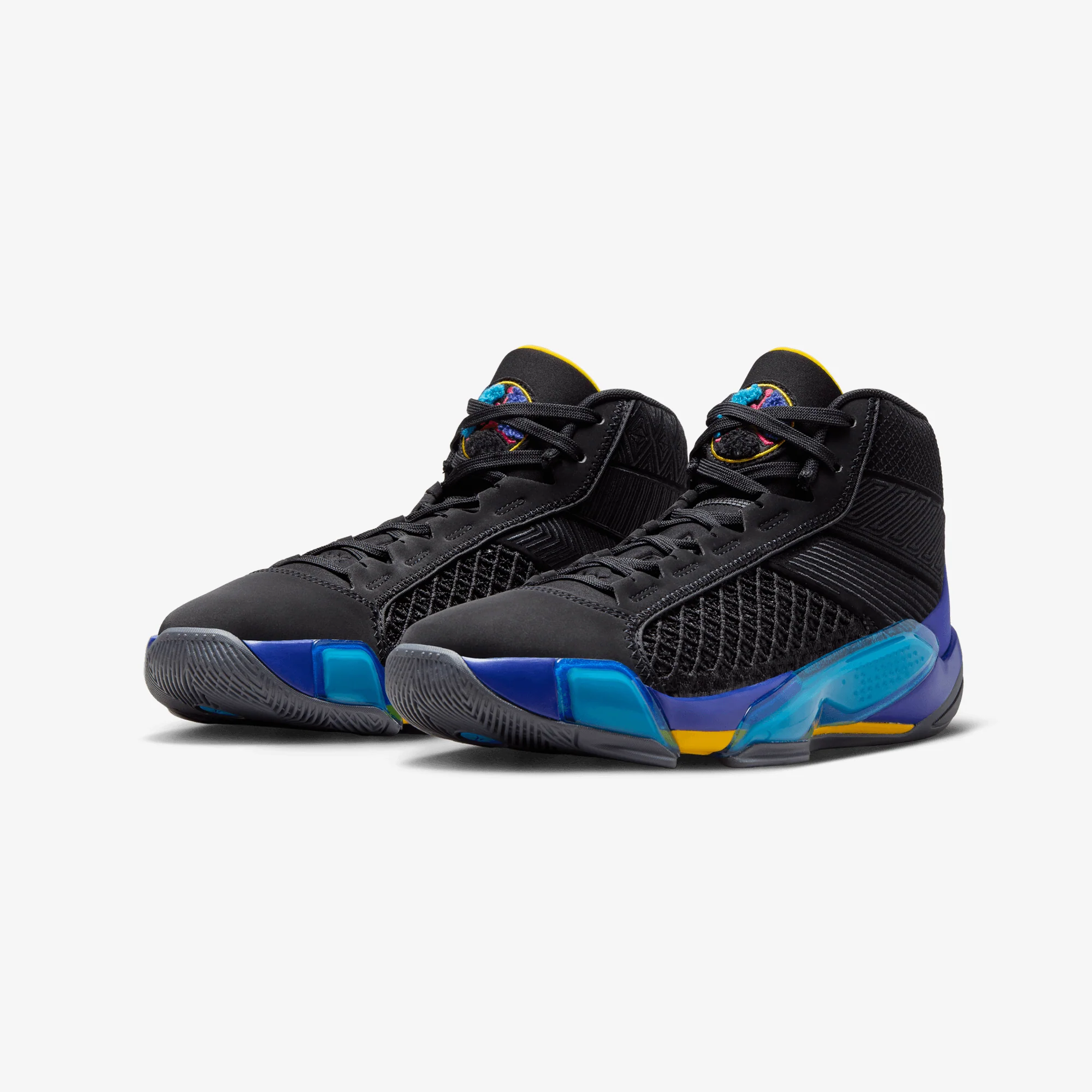 Jordan | AIR JORDAN XXXVIII "AQUA" PF { BLACK/TRUE RED-BRIGHT CONCORD-AQUATONE - Image 2