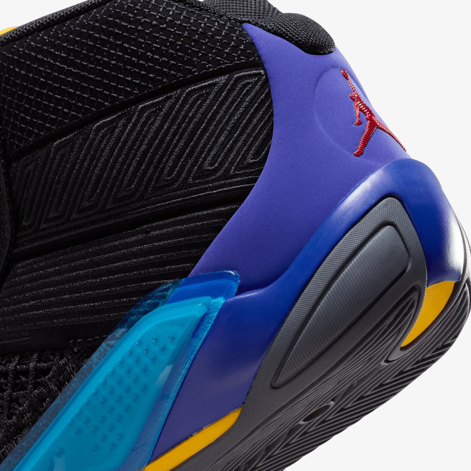 Jordan | AIR JORDAN XXXVIII "AQUA" PF { BLACK/TRUE RED-BRIGHT CONCORD-AQUATONE - Image 5