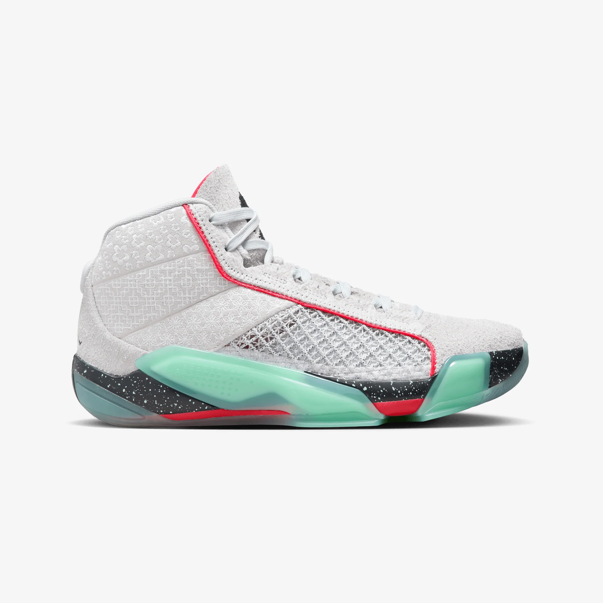 Jordan | AIR JORDAN XXXVIII RUI PF { PHOTON DUST/OFF NOIR-MINT FOAM-SIREN RED
