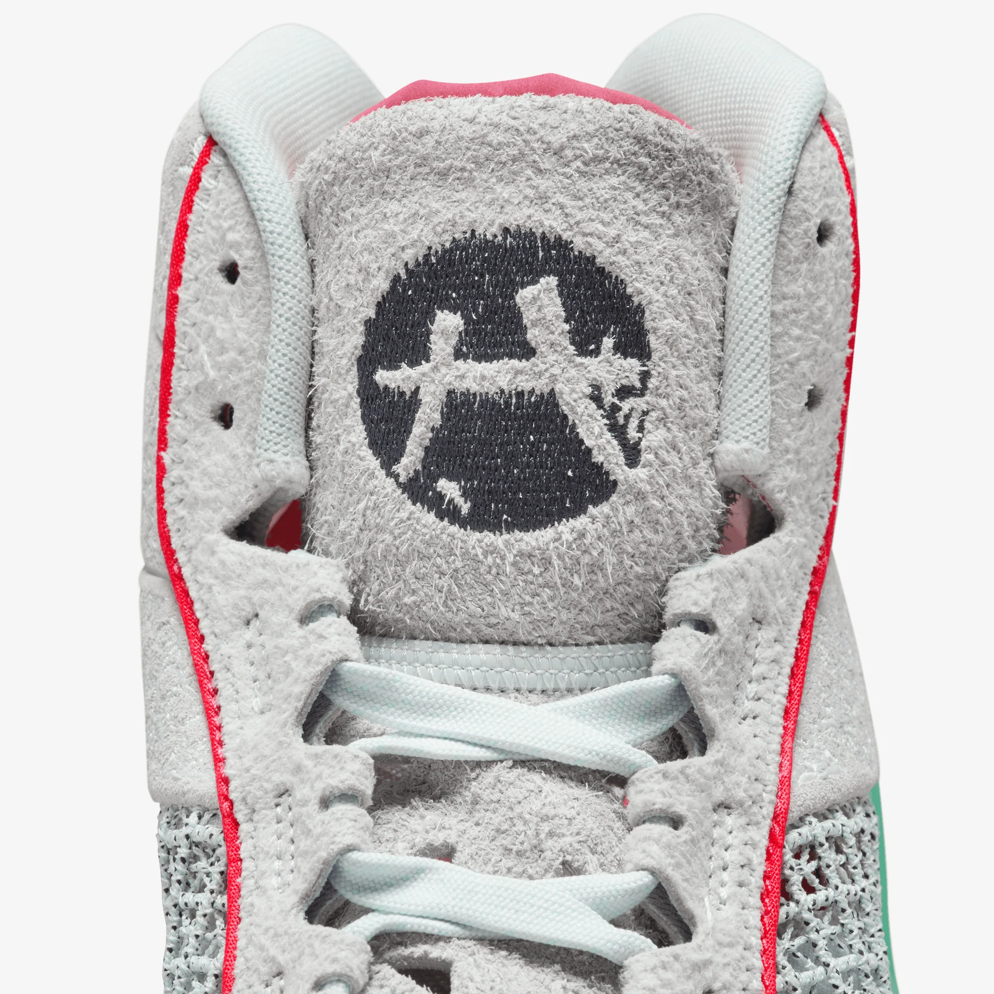 Jordan | AIR JORDAN XXXVIII RUI PF { PHOTON DUST/OFF NOIR-MINT FOAM-SIREN RED - Image 6