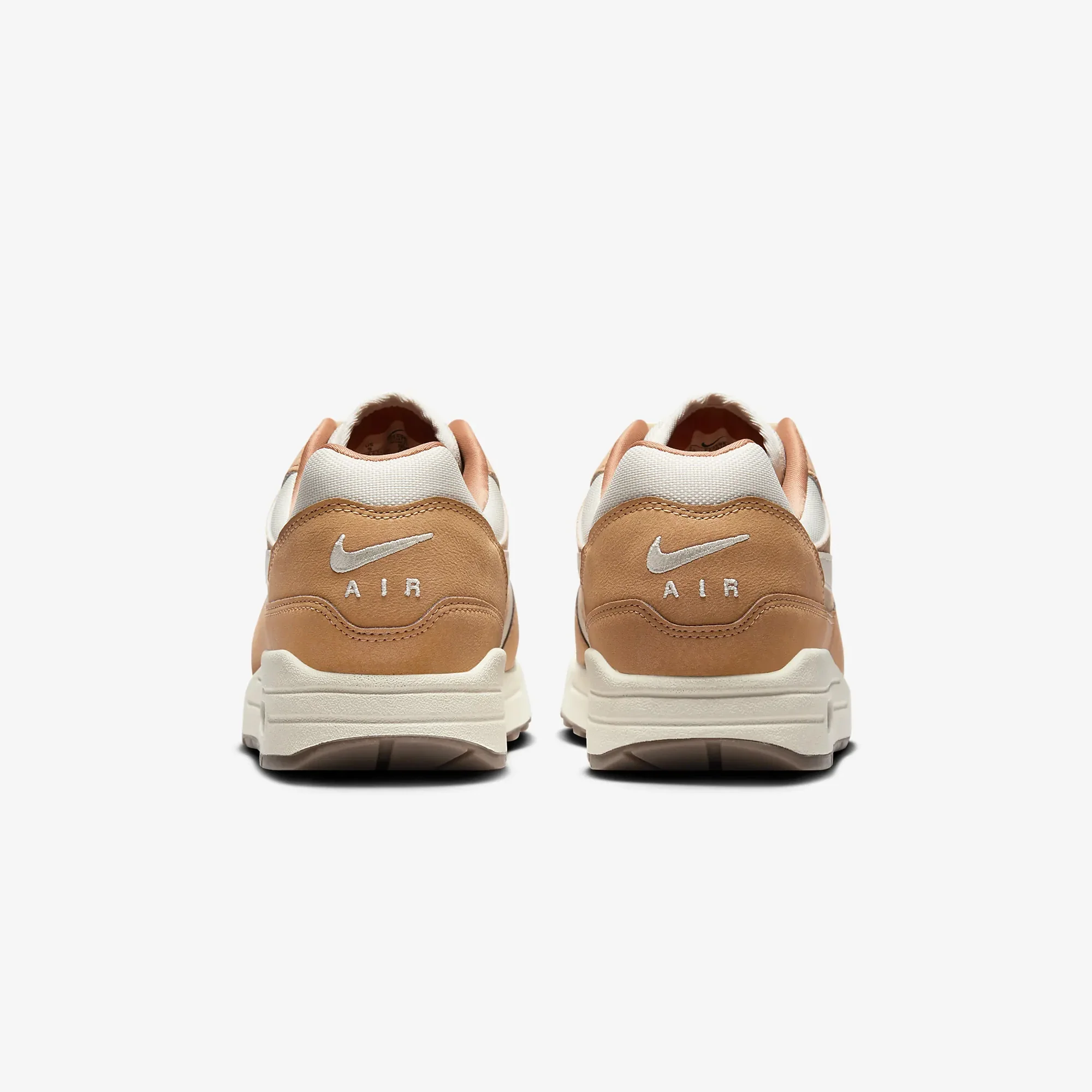 Nike | AIR MAX 1 '87 { FLAX/COCONUT MILK-SESAME-VINTAGE GREEN - Image 3