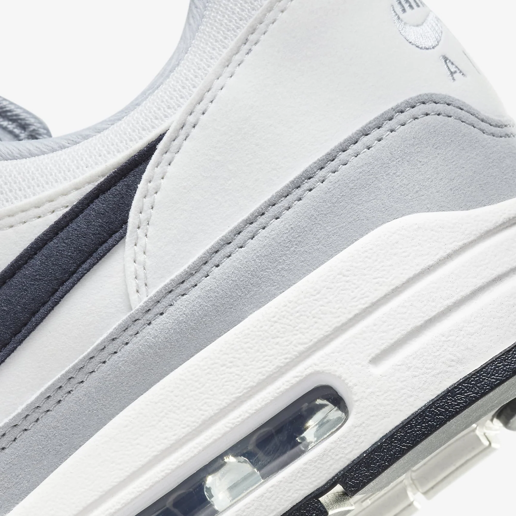 Nike | AIR MAX 1 { PLATINUM TINT/DARK OBSIDIAN-WOLF GREY - Image 5