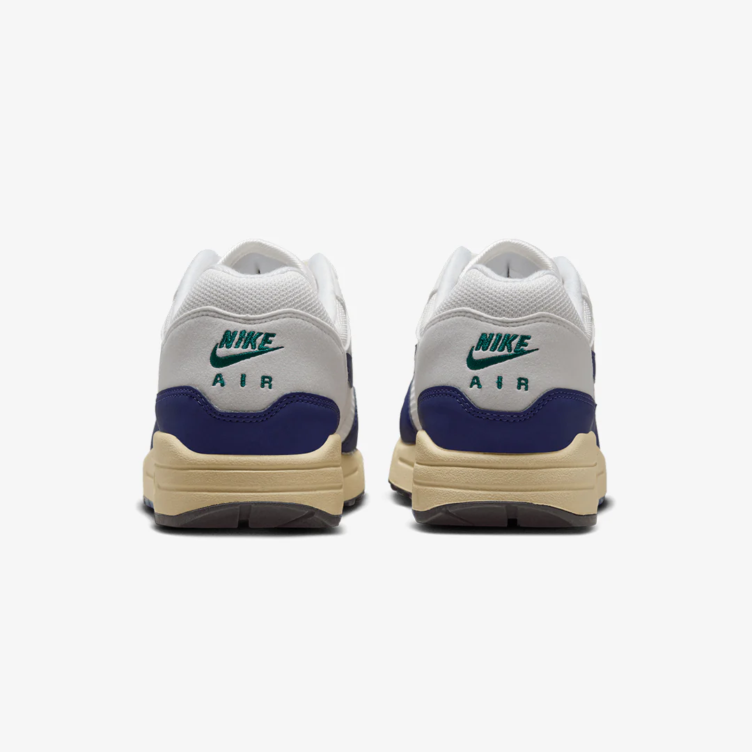 Nike | AIR MAX 1 { SAIL/DEEP ROYAL BLUE-LT OREWOOD BRN - Image 3
