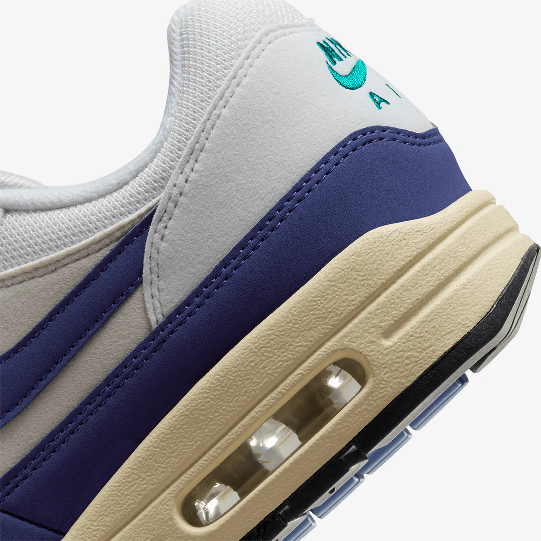 Nike | AIR MAX 1 { SAIL/DEEP ROYAL BLUE-LT OREWOOD BRN - Image 5
