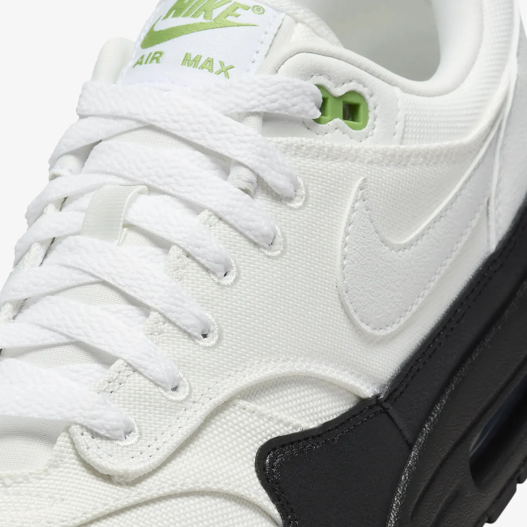 Nike | AIR MAX 1 SE { SUMMIT WHITE/SUMMIT WHITE-BLACK-WHITE - Image 5