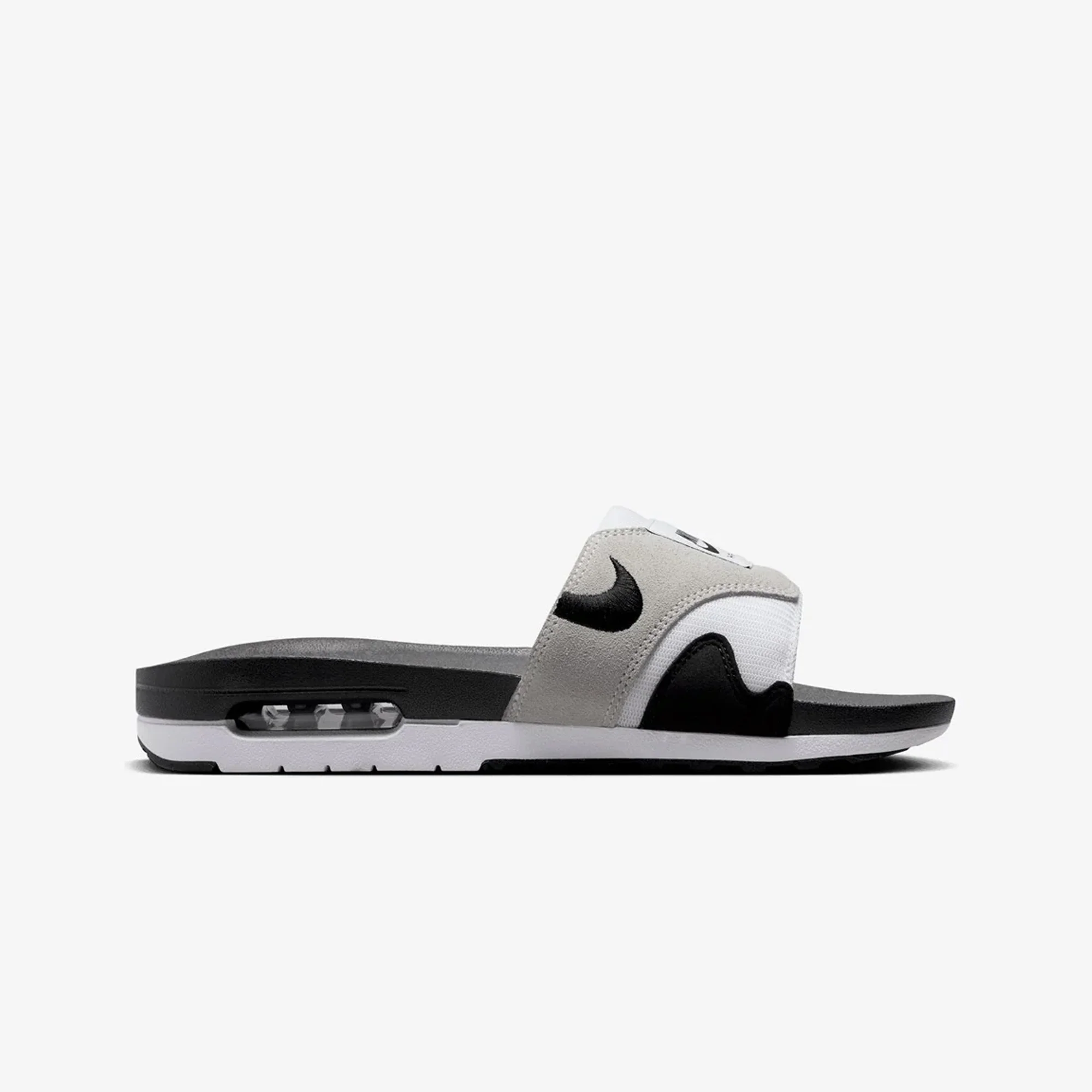 Nike | AIR MAX 1 SLIDE { WHITE/BLACK