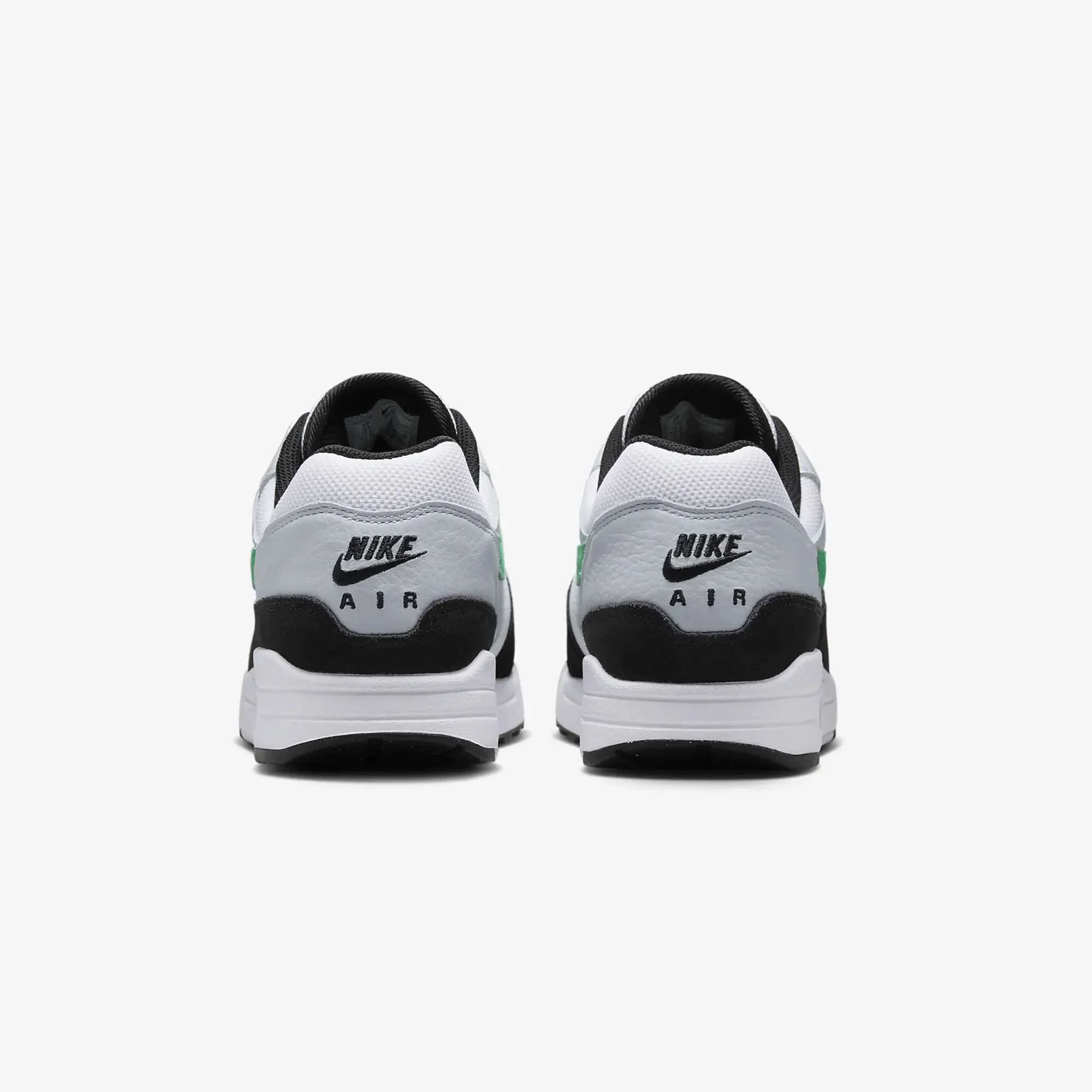 Nike | AIR MAX 1 { WHITE/STADIUM GREEN-PURE PLATINUM-BLACK - Image 3