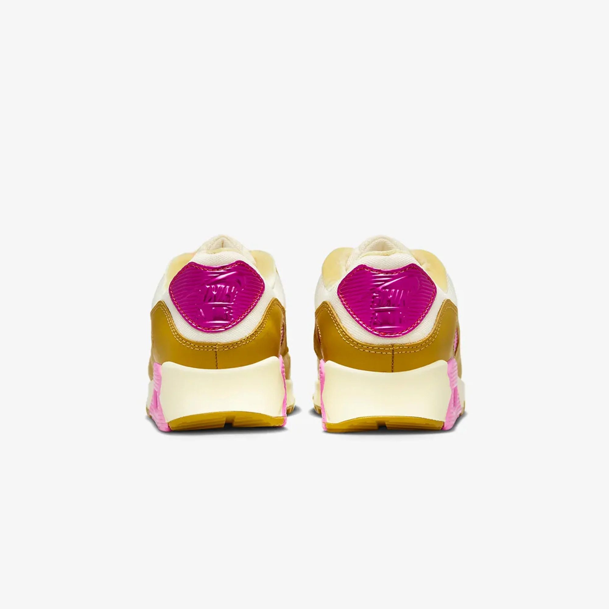 Nike | AIR MAX 90 SE { COCONUT MILK/PLAYFUL PINK-SATURN GOLD - Image 3