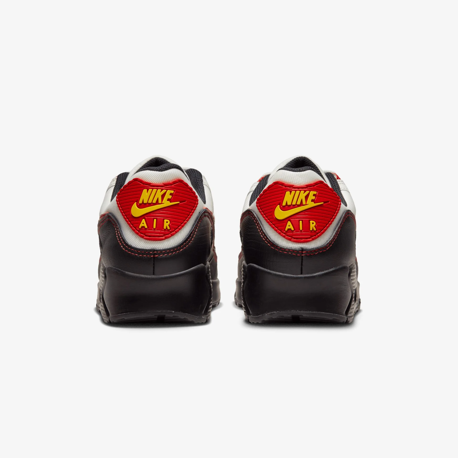 Nike | AIR MAX 90 SE { SAIL / UNIVERSITY RED - Image 3