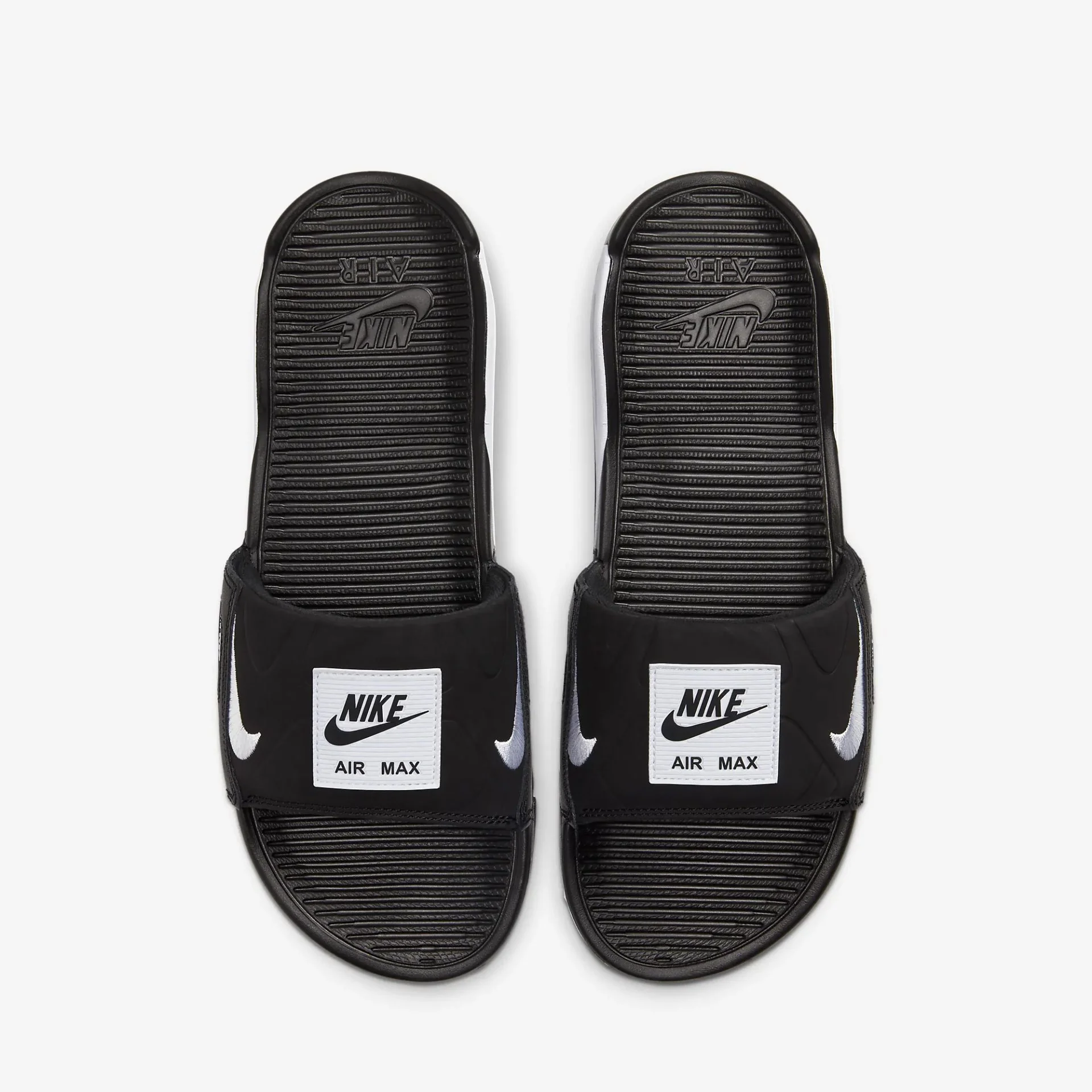 Nike | AIR MAX 90 SLIDES { BLACK/WHITE - Image 2