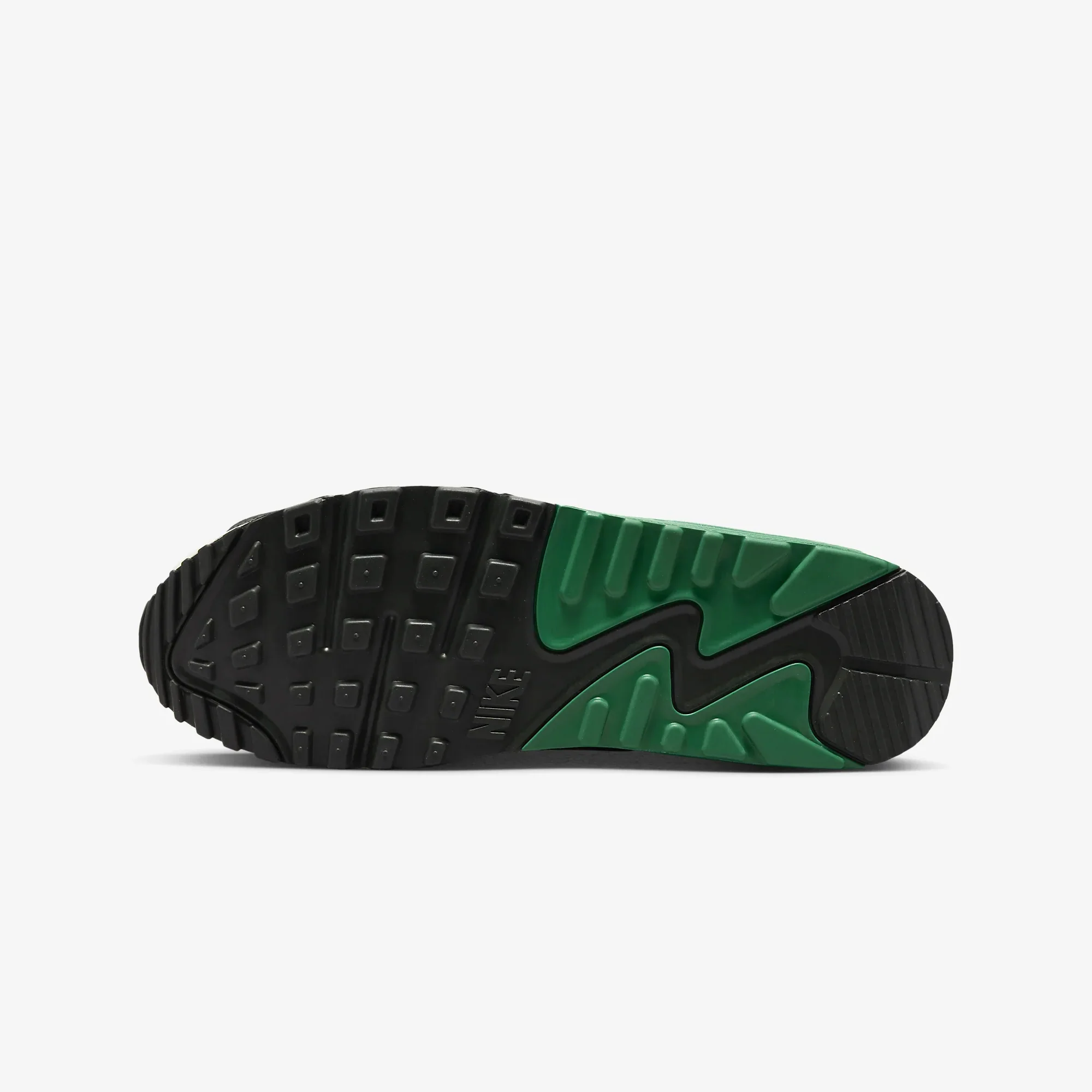 Nike | AIR MAX 90 { WHITE/MALACHITE-BLACK-MALACHITE - Image 6