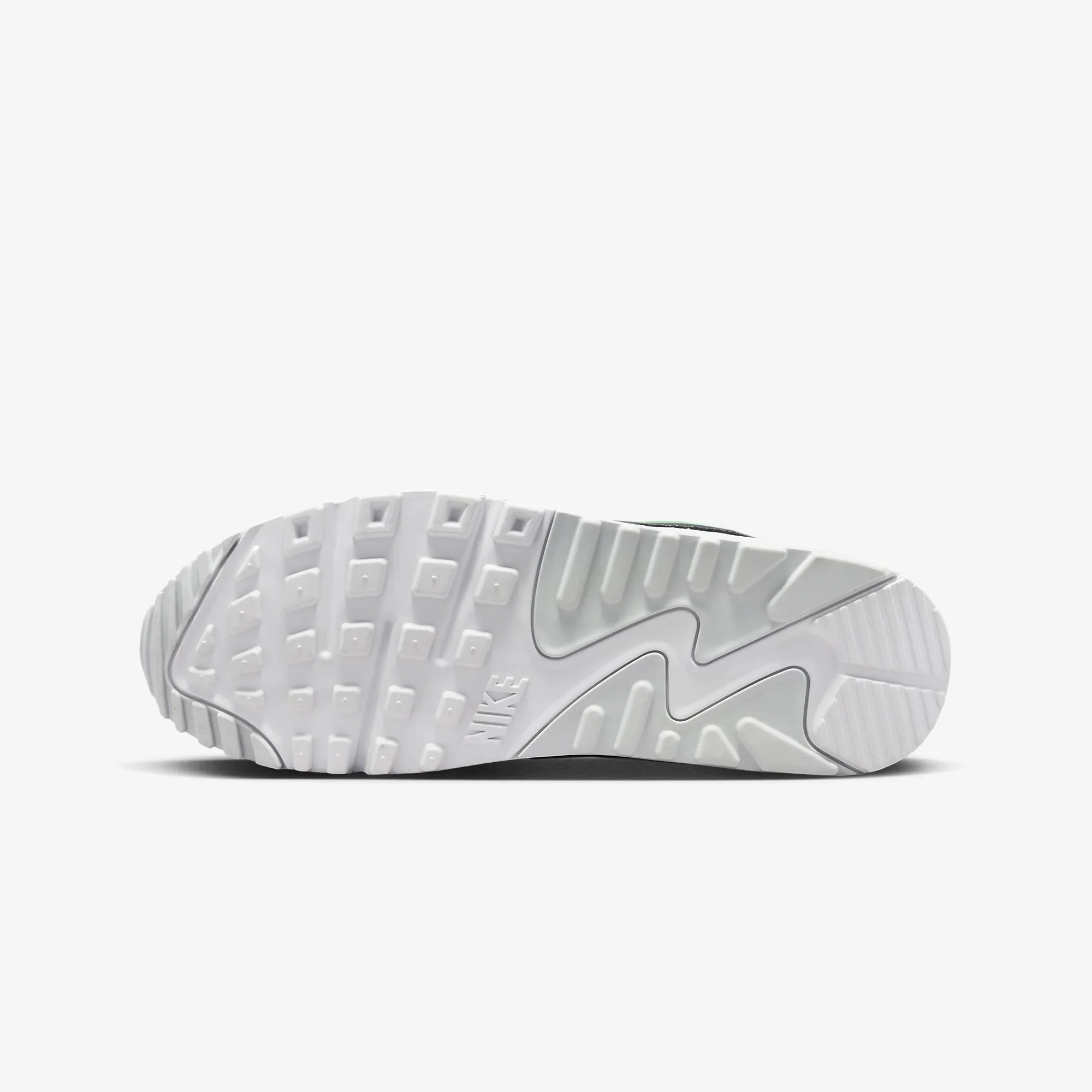 Nike | AIR MAX 90 { WHITE/SPRING GREEN-ANTHRACITE - Image 6