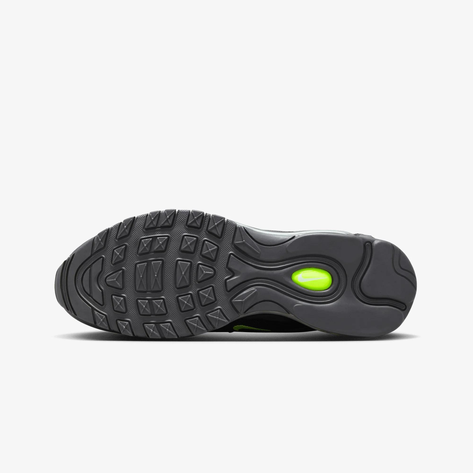 Nike | AIR MAX 97 { PURE PLATINUM/VOLT-BLACK-WHITE - Image 6