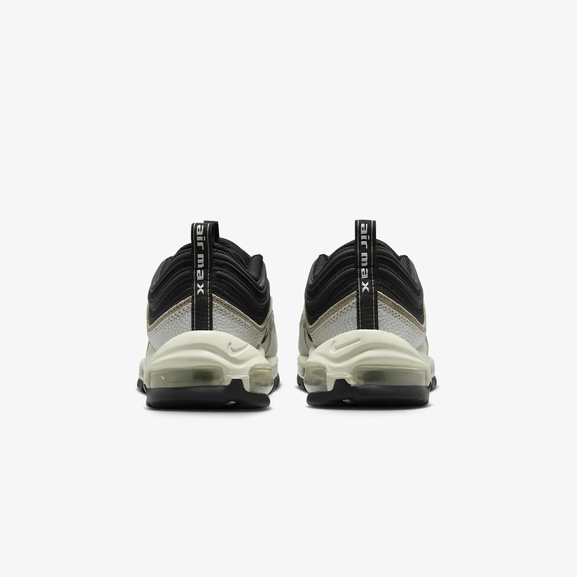 Nike | AIR MAX 97 SE { LIGHT BONE/BLACK-KHAKI-SAIL - Image 3