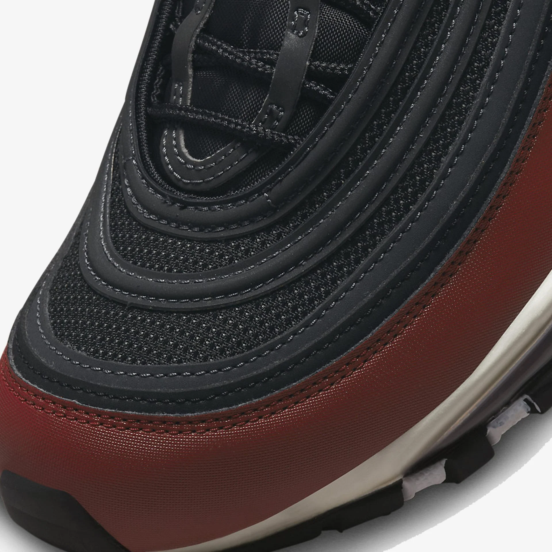 Nike | AIR MAX 97 { TEAM RED/BLACK - Image 4