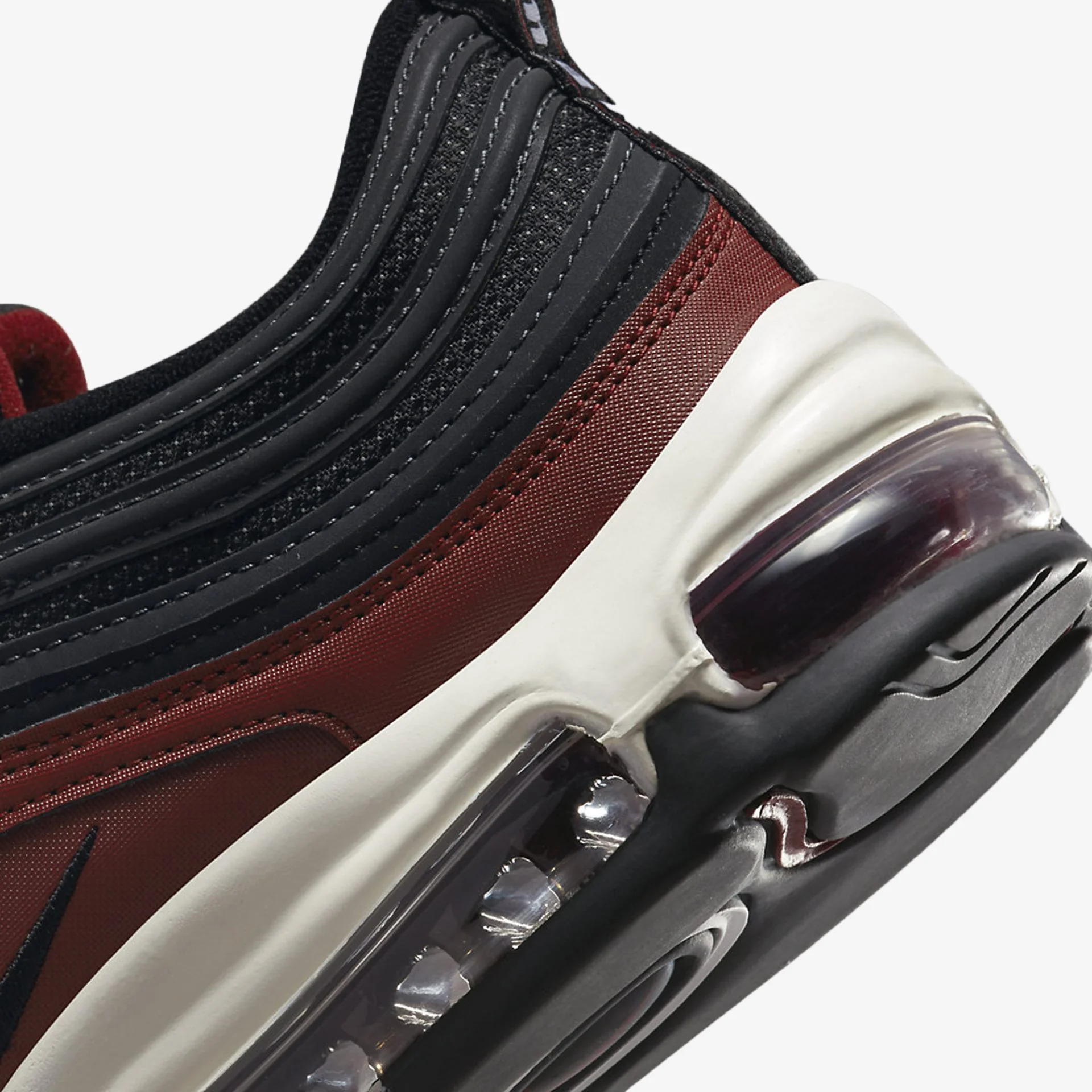 Nike | AIR MAX 97 { TEAM RED/BLACK - Image 5