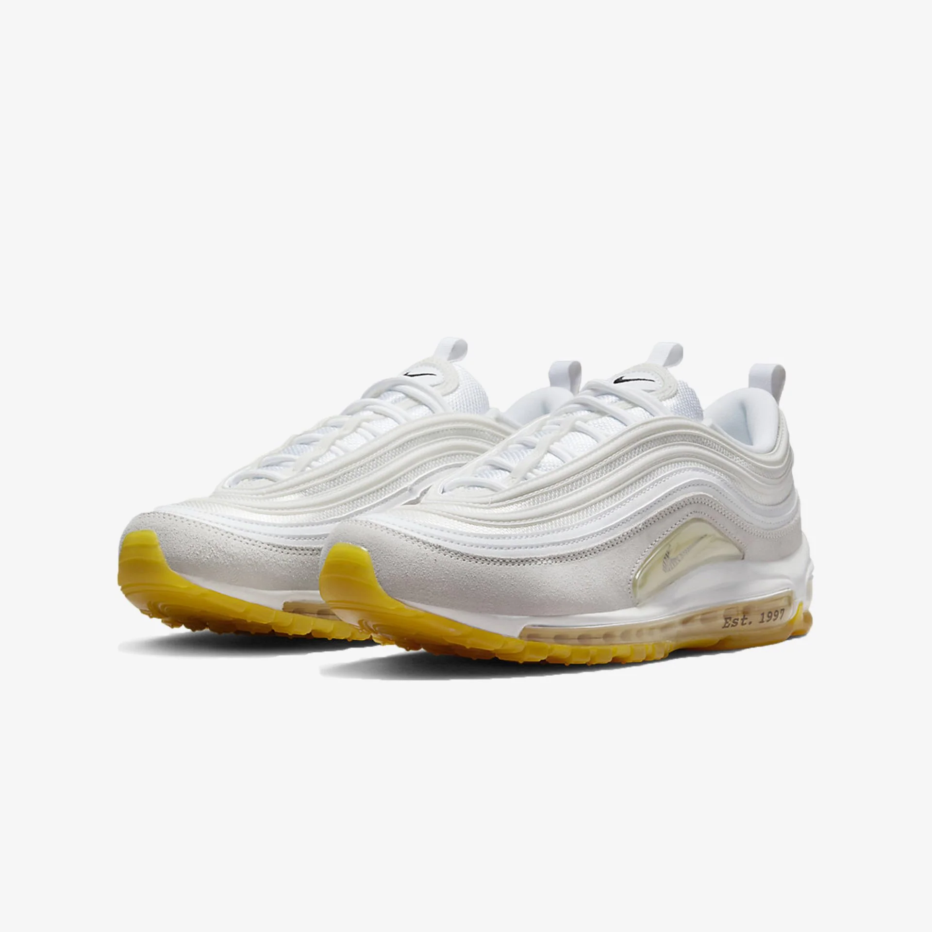 Nike | AIR MAX 97 { WHITE-LEMON WASH - Image 2