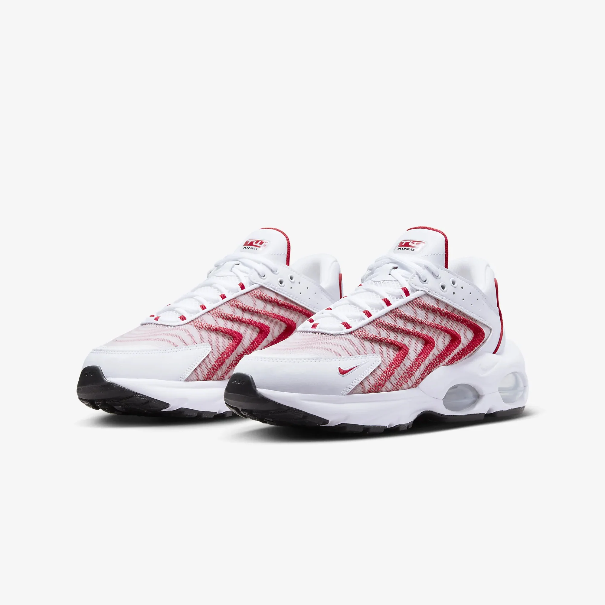Nike | AIR MAX TW { WHITE/UNIVERSITY RED-WHITE-BLACK - Image 2