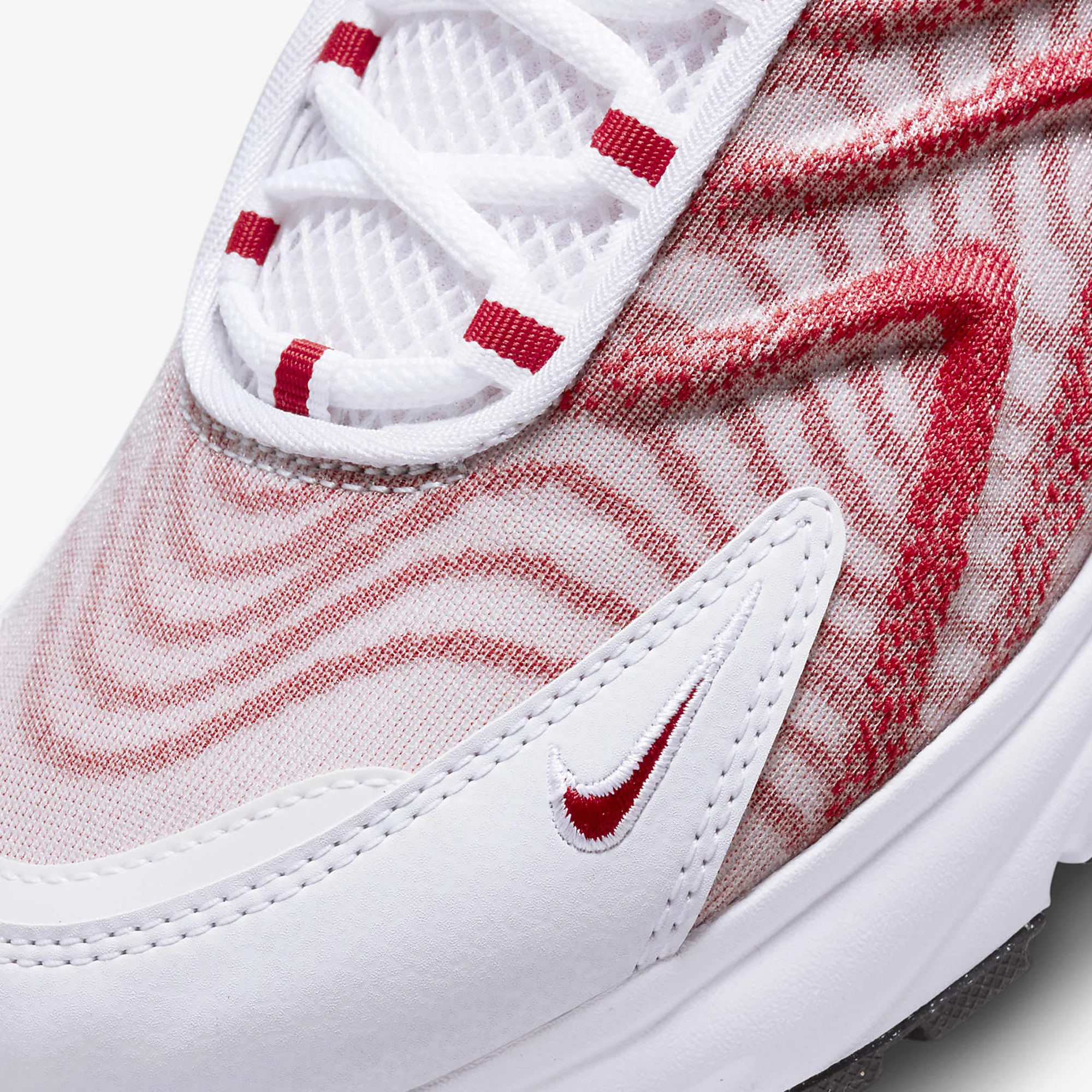 Nike | AIR MAX TW { WHITE/UNIVERSITY RED-WHITE-BLACK - Image 4