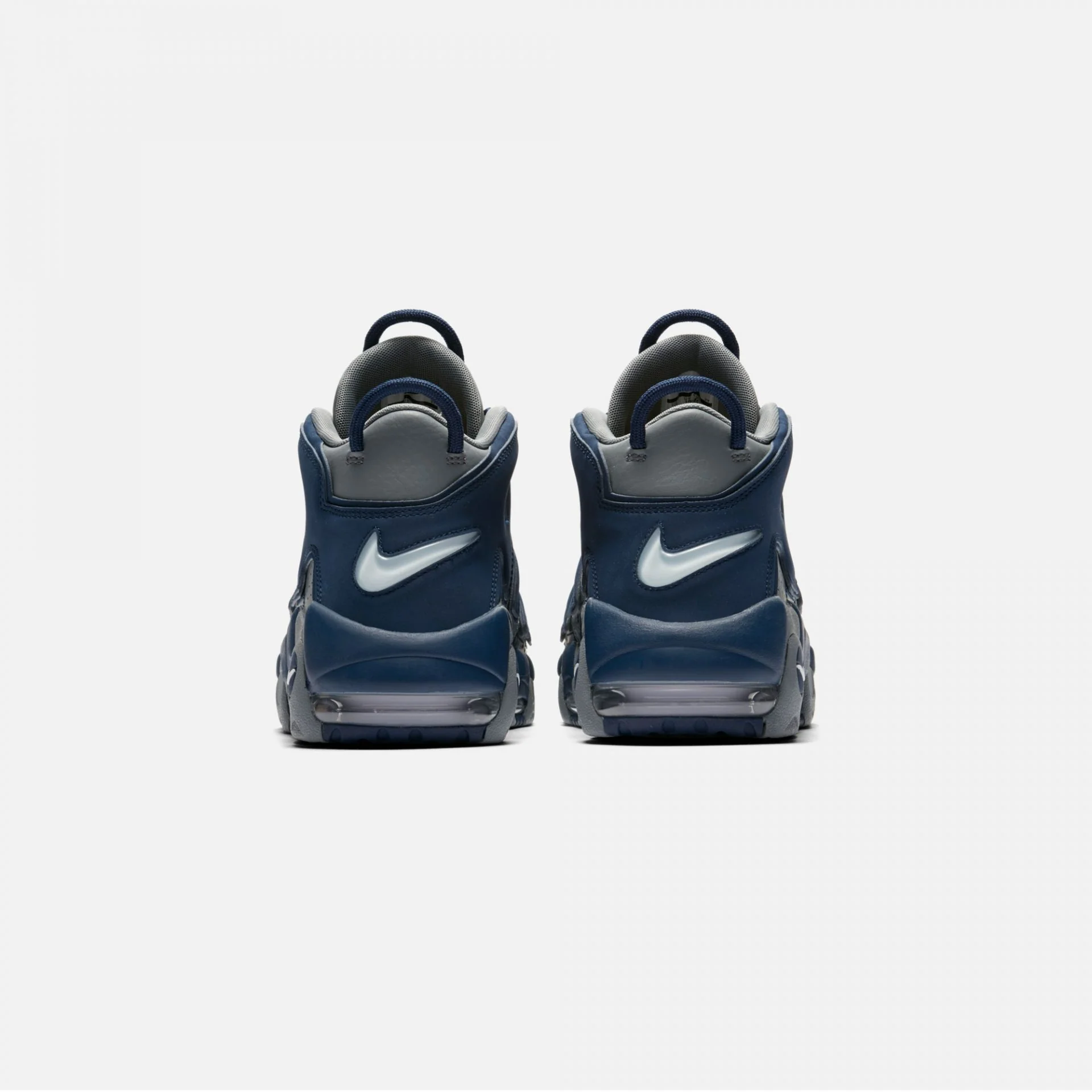Nike | AIR MORE UPTEMPO '96 COOL GREY/MIDNIGHT NAVY - Image 3