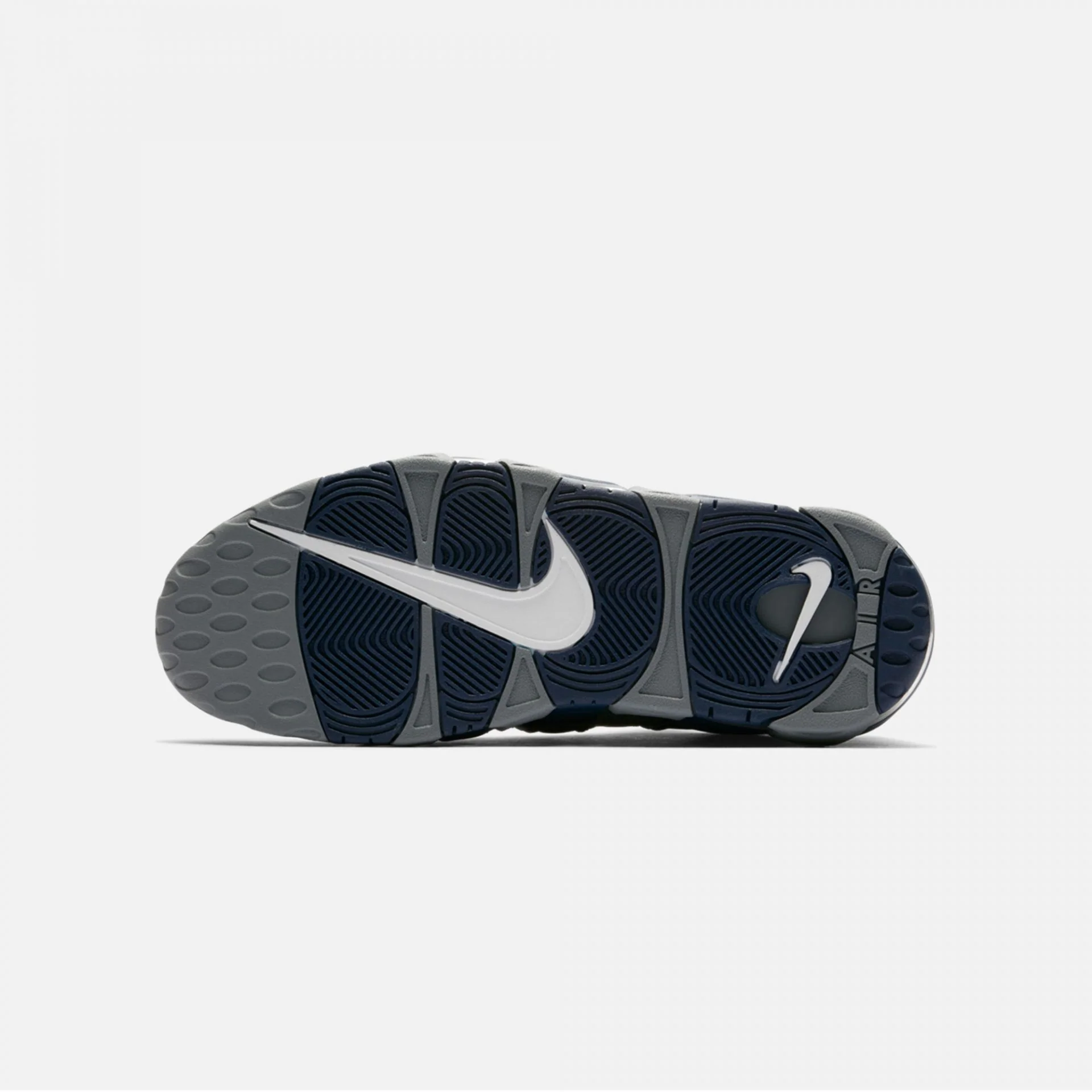 Nike | AIR MORE UPTEMPO '96 COOL GREY/MIDNIGHT NAVY - Image 4