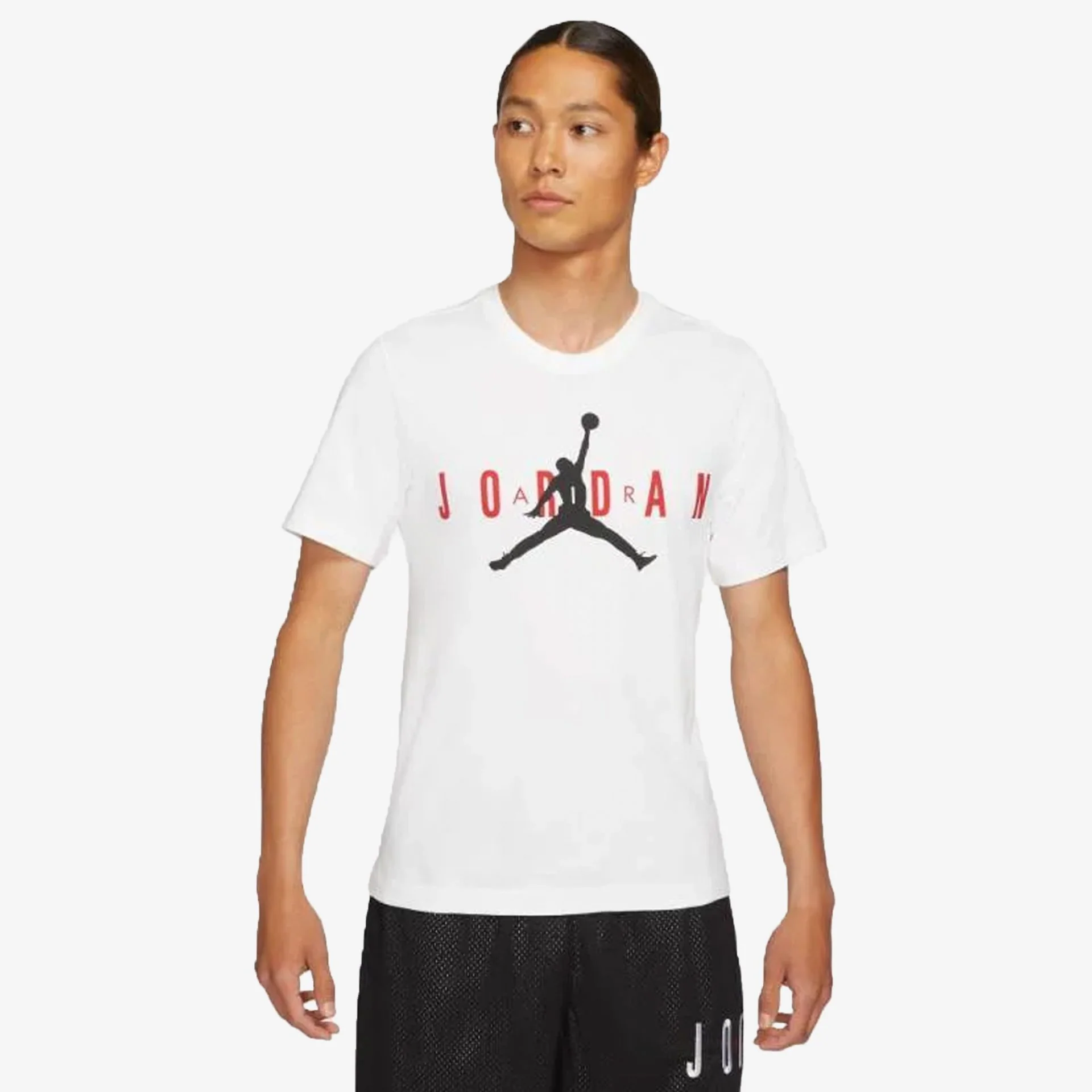 Jordan | AIR WORDMARK TEE { WHITE