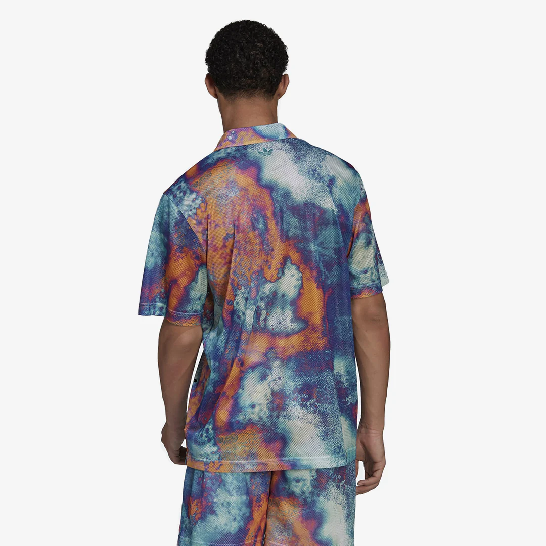 Adidas Originals | ALL OVER PRINT MESH SHIRT { MULTICOLOR - Image 2
