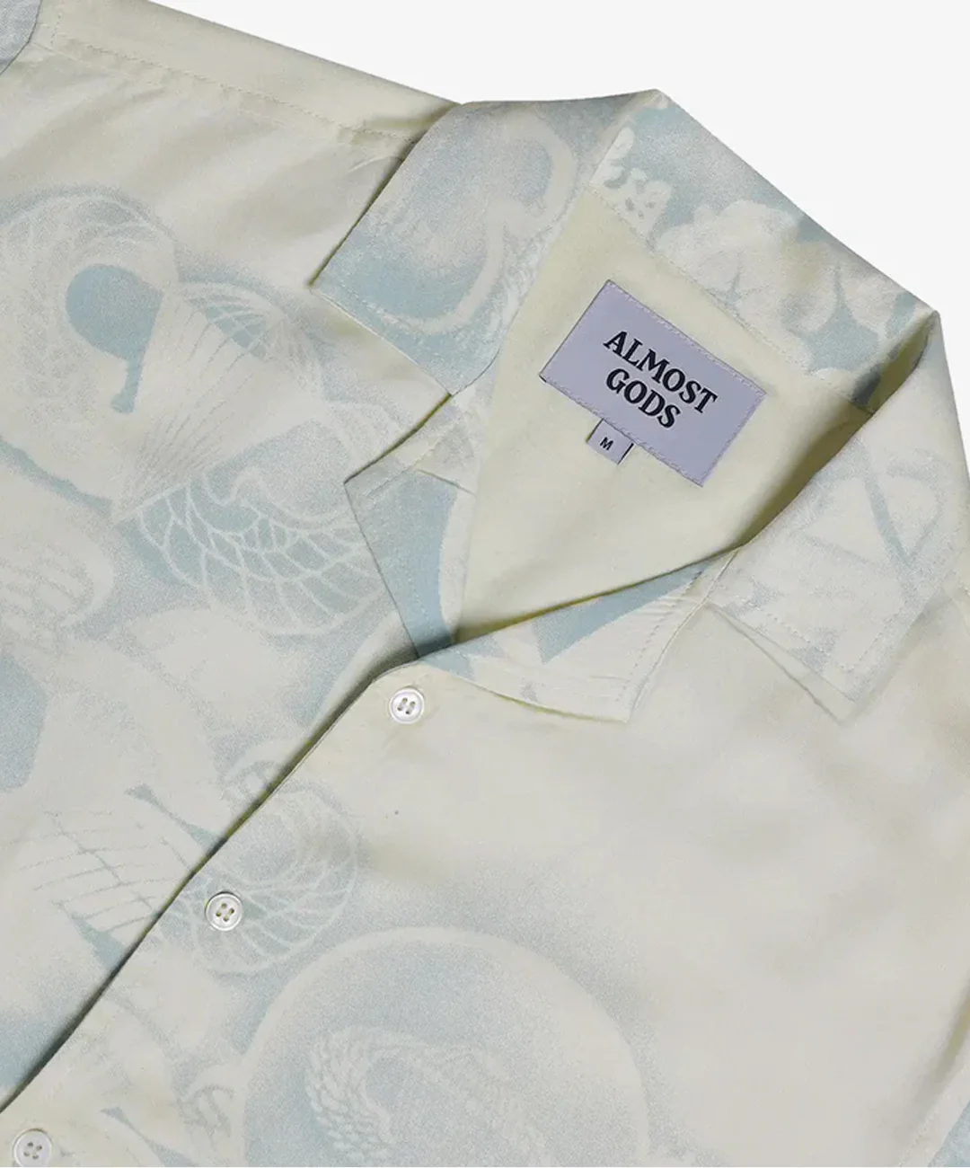 ALMOST GODS | AEGIS RELAXED SHIRT { BLUE - Image 3