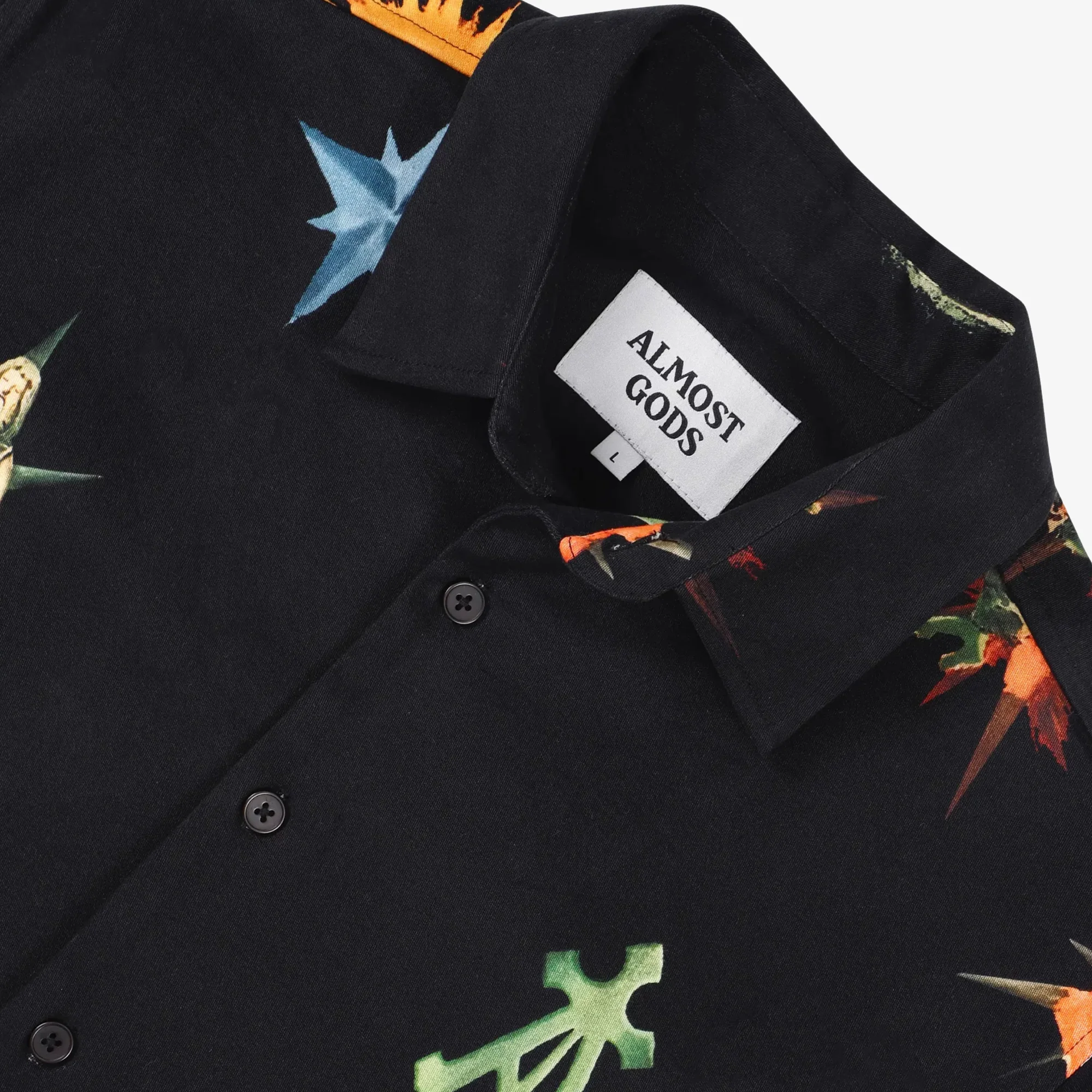 ALMOST GODS | ALCHEMICAL SYMBOL SHIRT { BLACK - Image 4