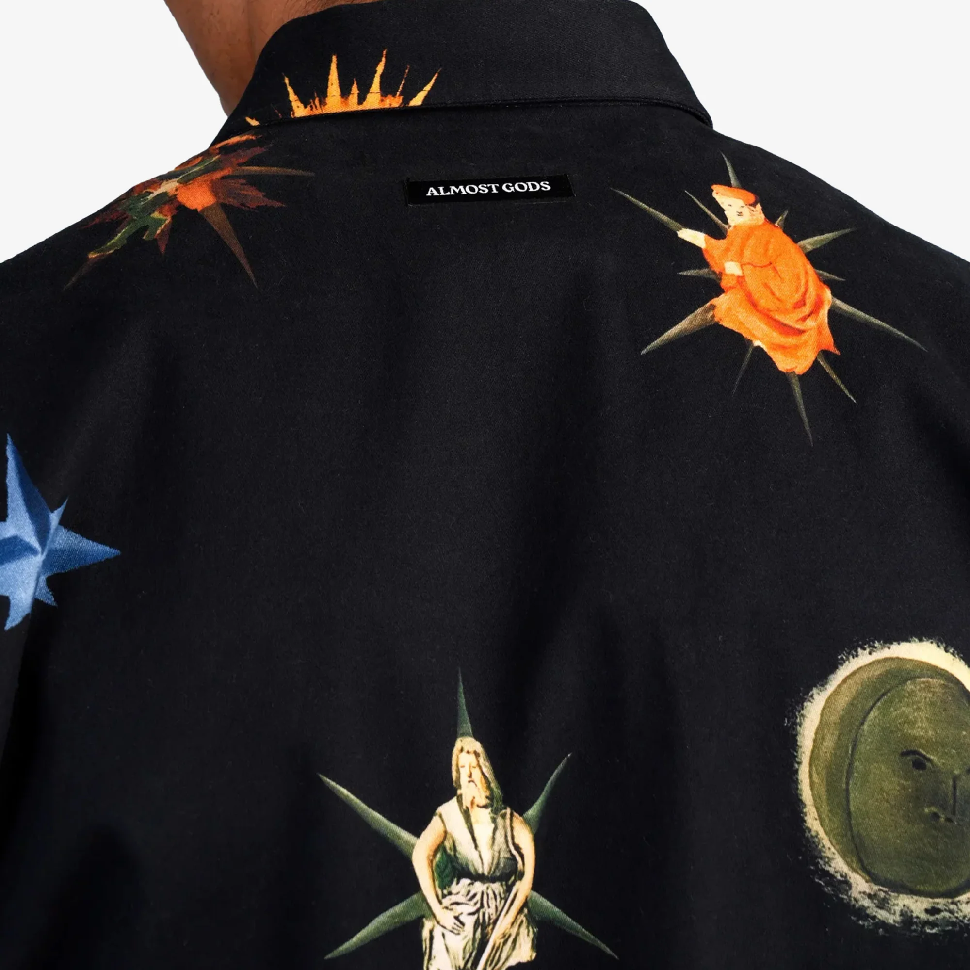 ALMOST GODS | ALCHEMICAL SYMBOL SHIRT { BLACK - Image 6