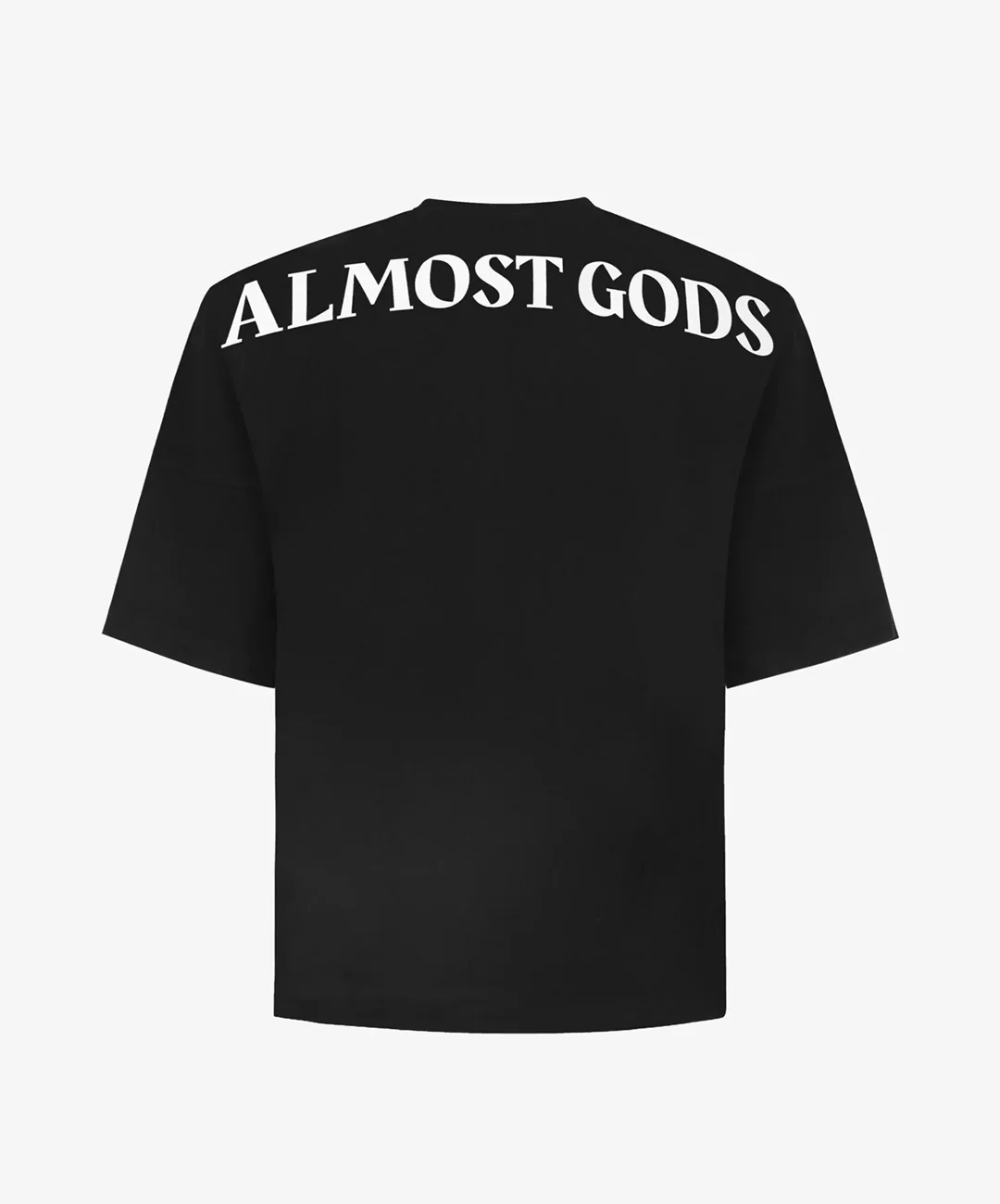 ALMOST GODS | ALMOST GODS LOGO TEE { BLACK - Image 4