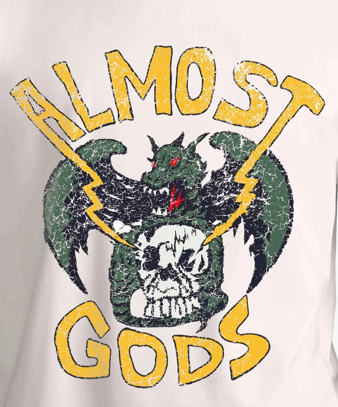 ALMOST GODS | ALMOST GODS RECON TEE { OFF WHITE - Image 5