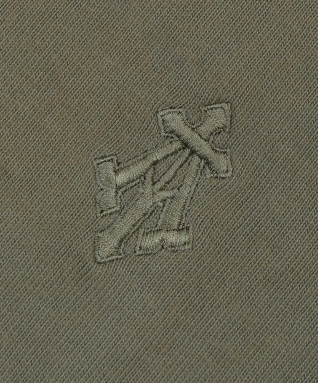 ALMOST GODS | ALPHA CROSS TEE IN DIP { DYE GREEN - Image 6