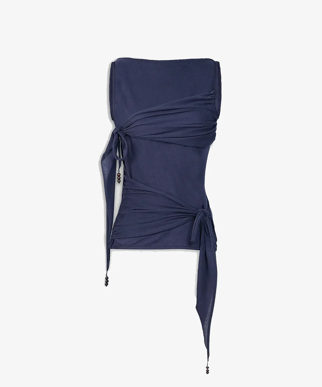 ALMOST GODS | APPLIQUÉ KNOT TOP { PURPLE - Image 5