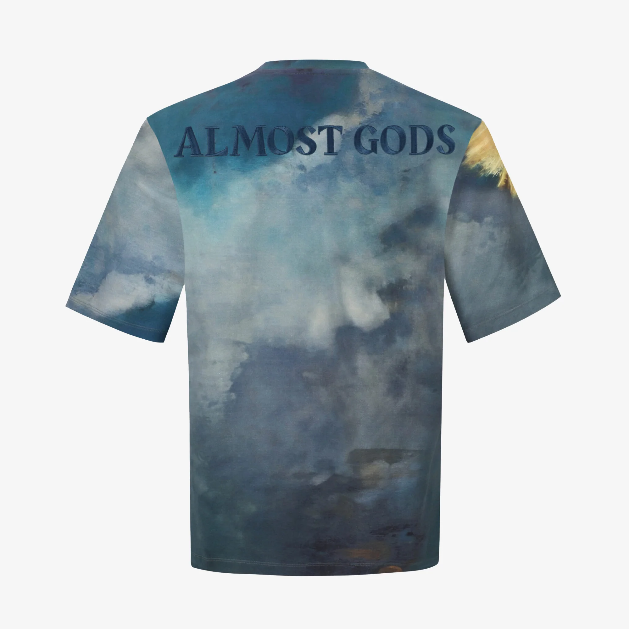ALMOST GODS | CHARIOT OF APOLLO BOXY TEE { MULTI - Image 3