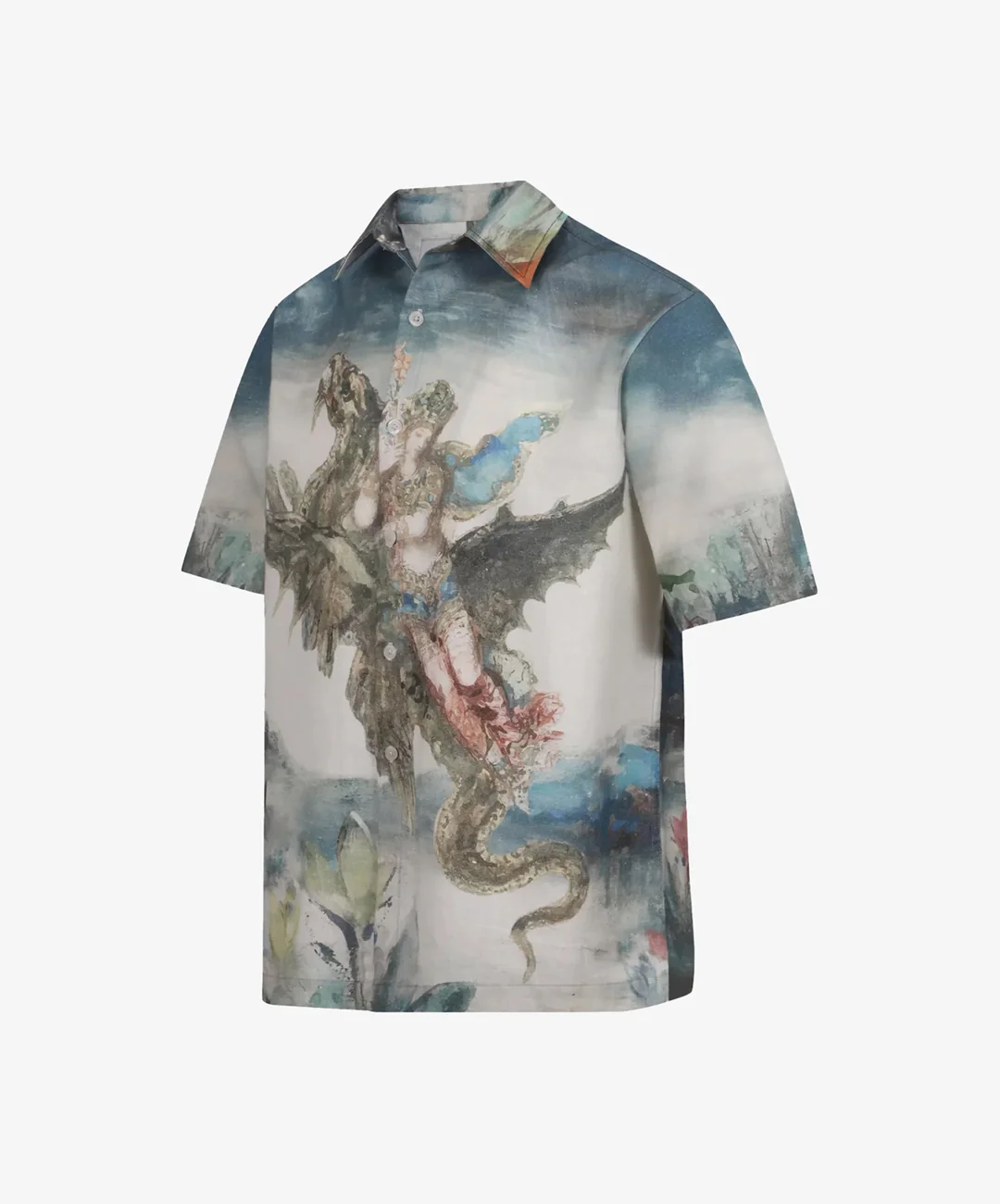 ALMOST GODS | DREAM OF THE ORIENT LINEN SHIRT { MULTI - Image 2
