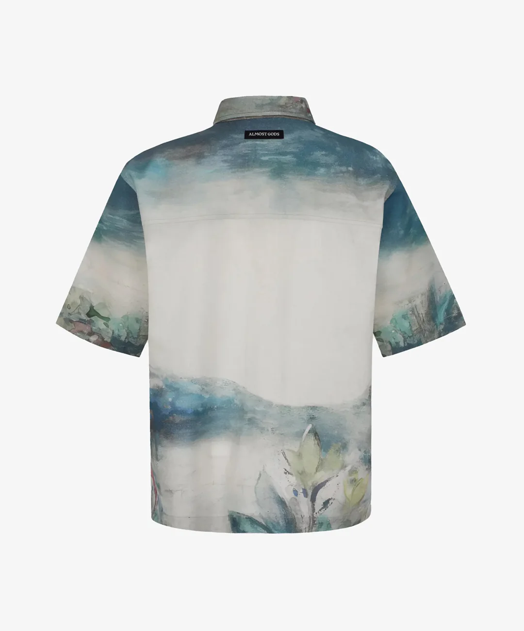 ALMOST GODS | DREAM OF THE ORIENT LINEN SHIRT { MULTI - Image 3