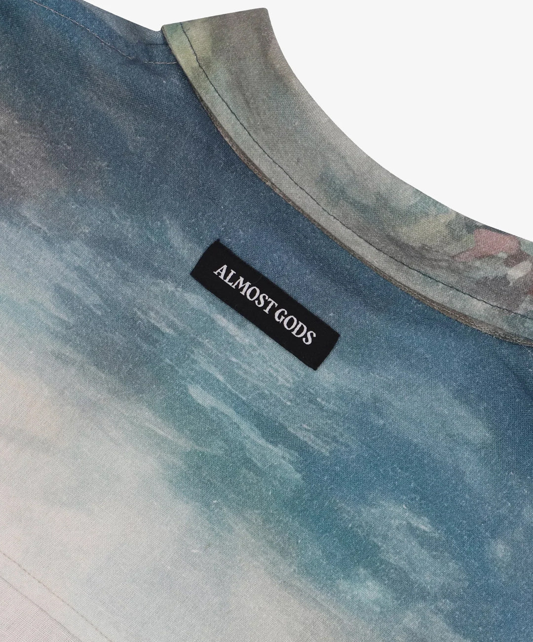 ALMOST GODS | DREAM OF THE ORIENT LINEN SHIRT { MULTI - Image 4