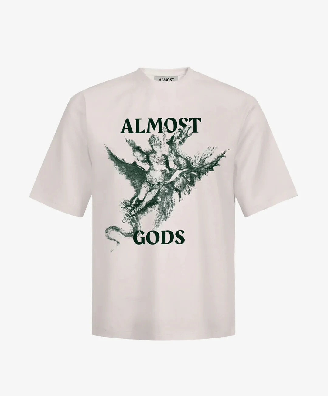 ALMOST GODS | DREAM OF THE ORIENT RELAXED TEE { OFF WHITE
