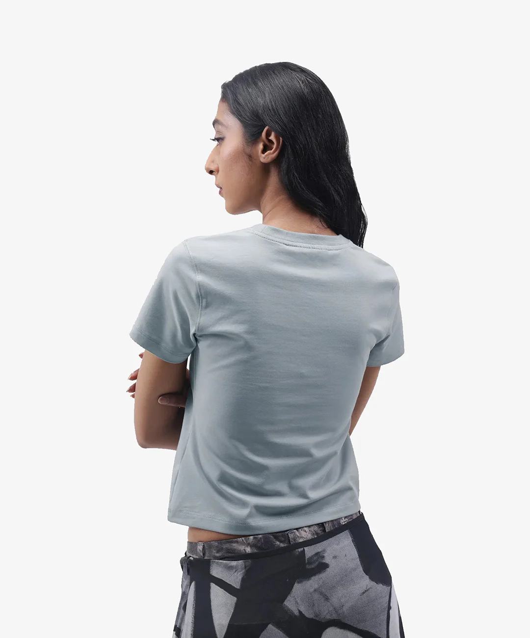 ALMOST GODS | GOTHIC RELAXED TEE { ICE - Image 2