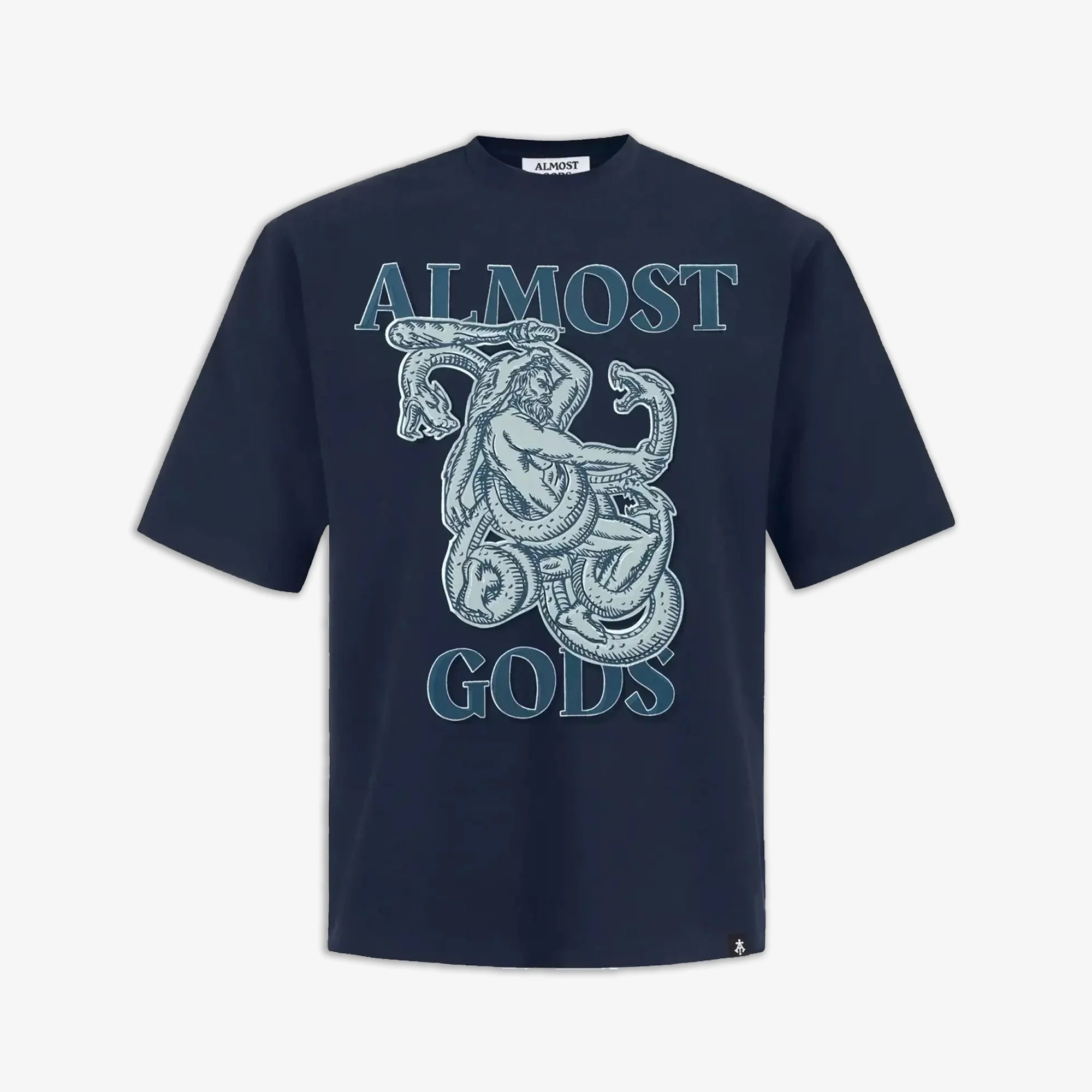 ALMOST GODS | HYDRA'S FURY RELAXED TEE { BLUE