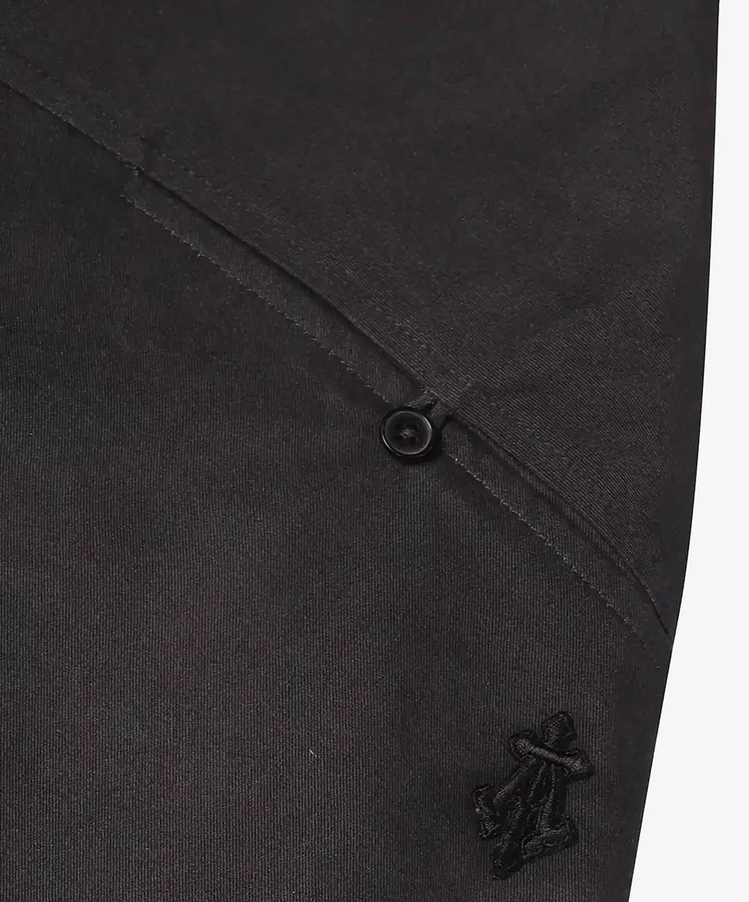 ALMOST GODS | LILIES BARREL PANTS { BLACK - Image 5