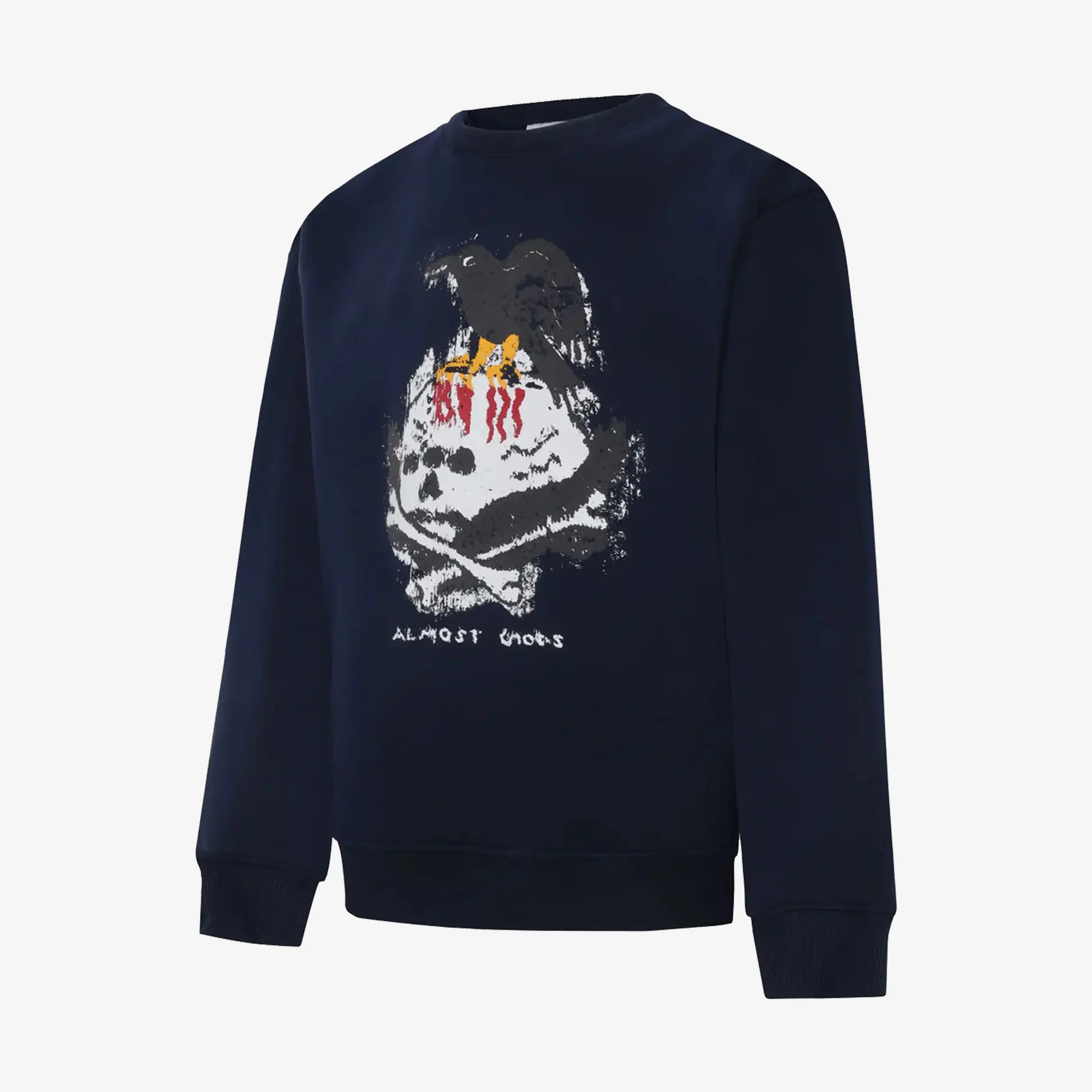ALMOST GODS | NEVERMORE SWEATSHIRT { NAVY - Image 3