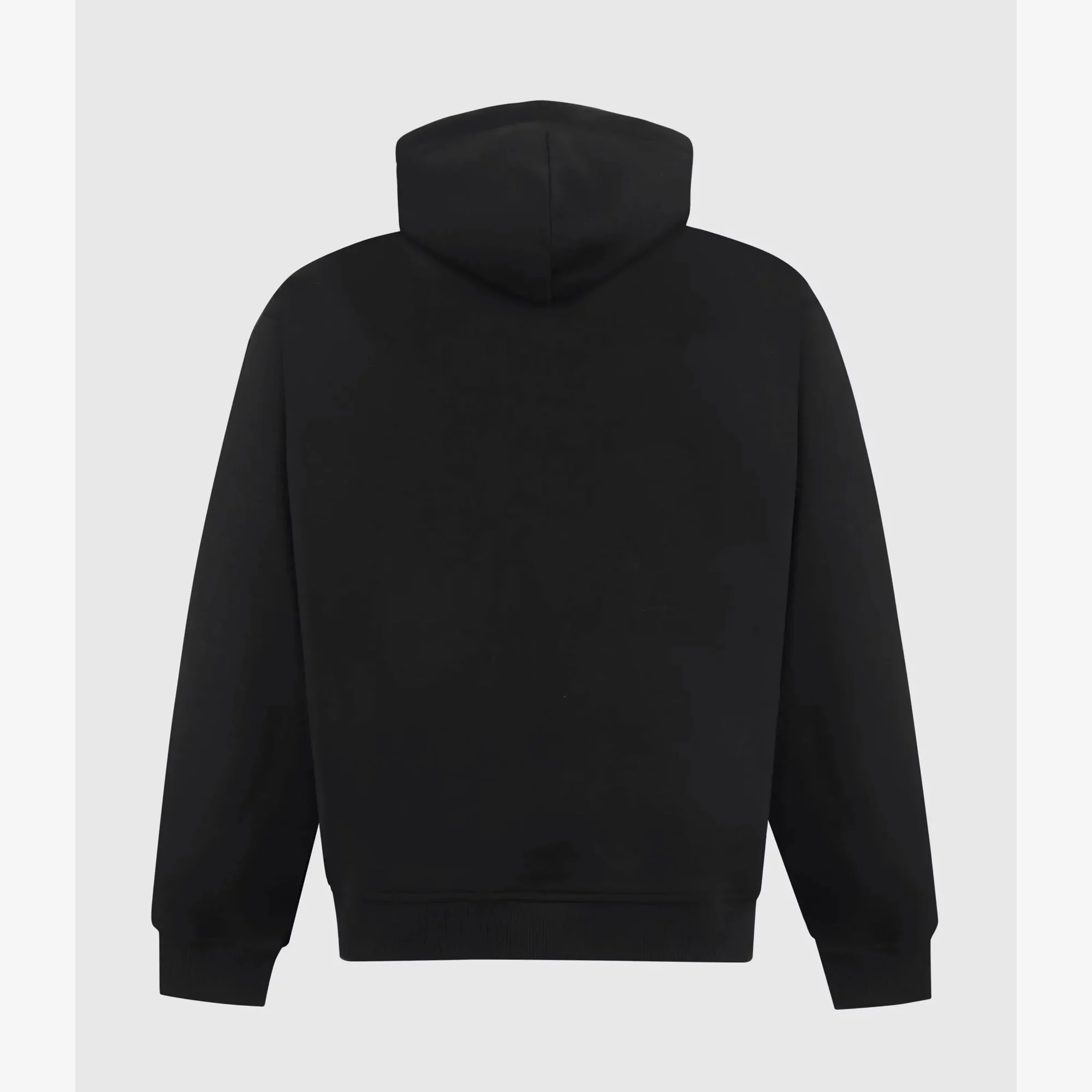 ALMOST GODS | SAIGON HAND EMBROIDERED HOODIE { BLACK - Image 4