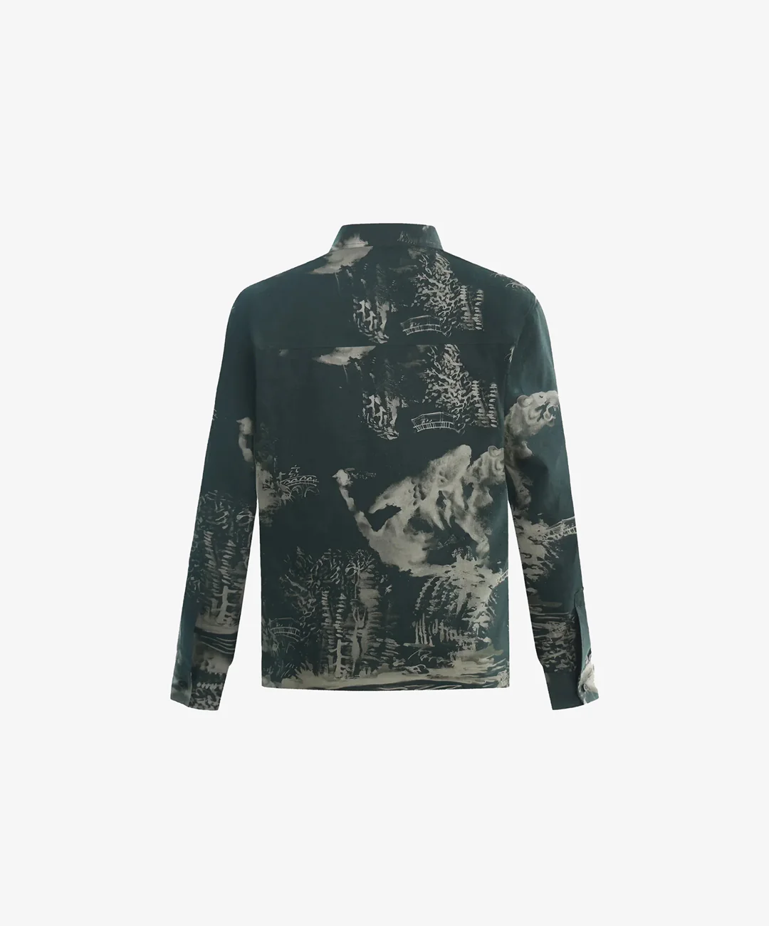 ALMOST GODS | THE TERRAIN RELAXED SHIRT IN MILITARY { OLIVE - Image 4