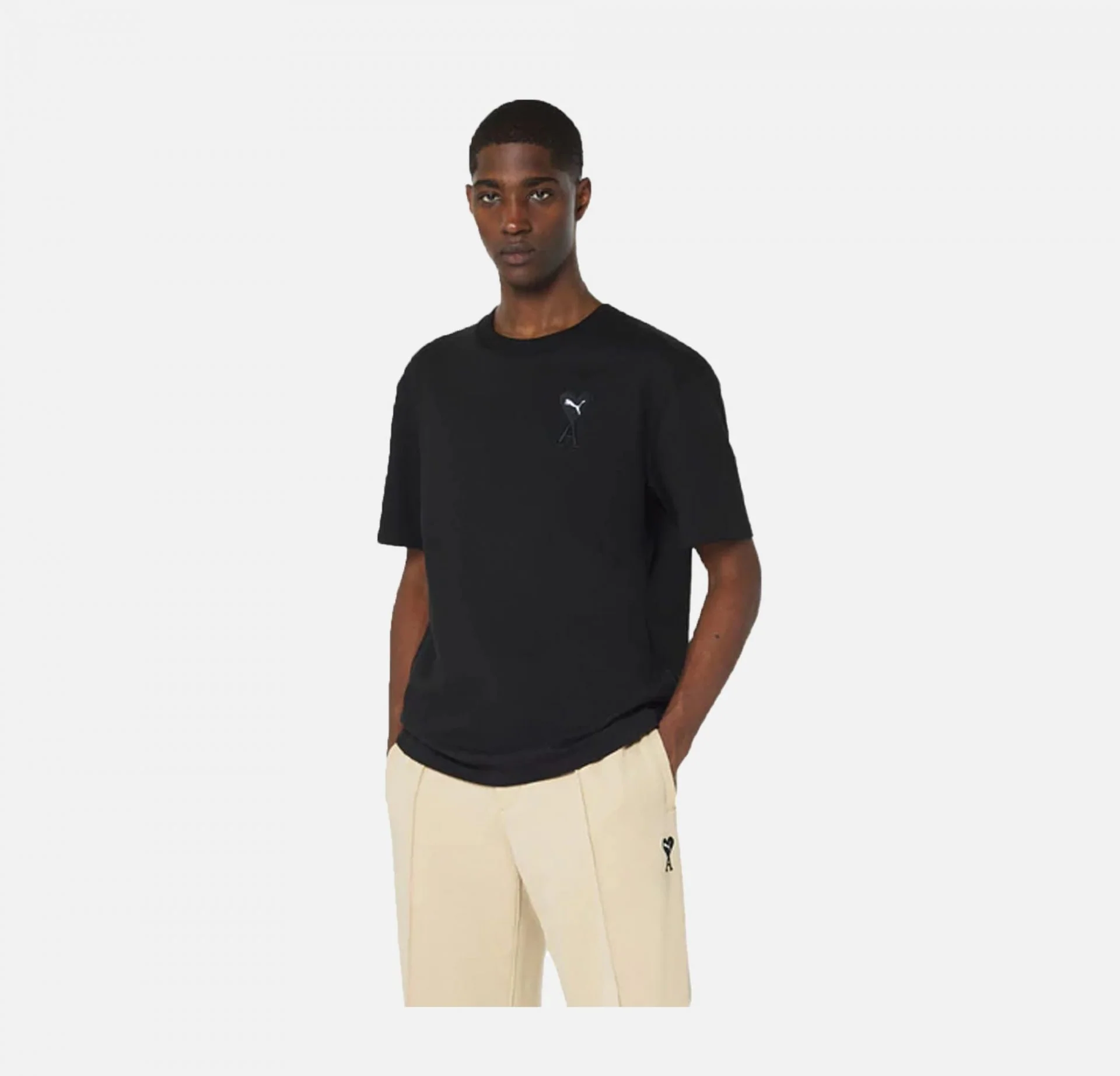 Puma | AMI GRAPHIC T-SHIRT { BLACK