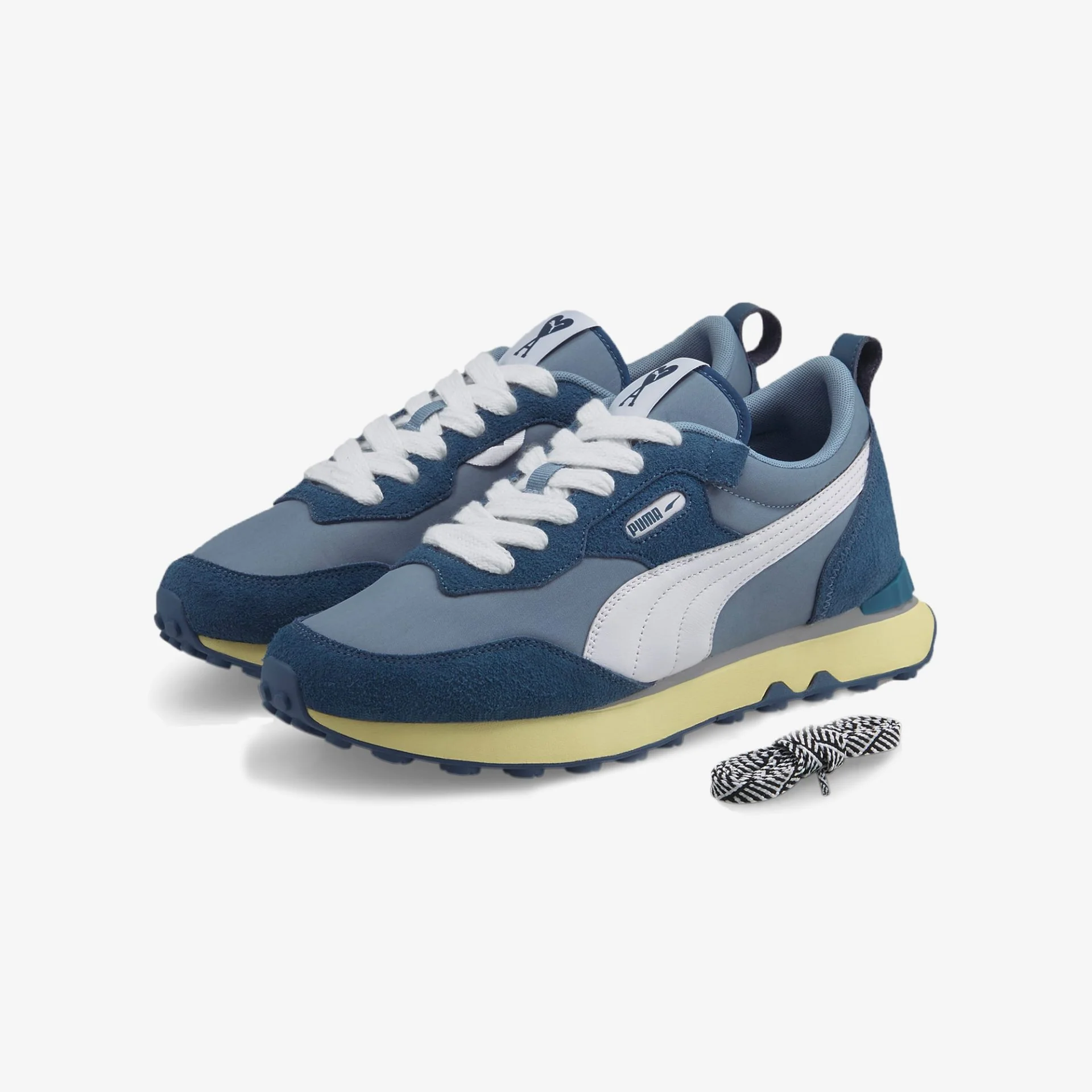 Puma | AMI RIDER FV { FADED DENIM - Image 2