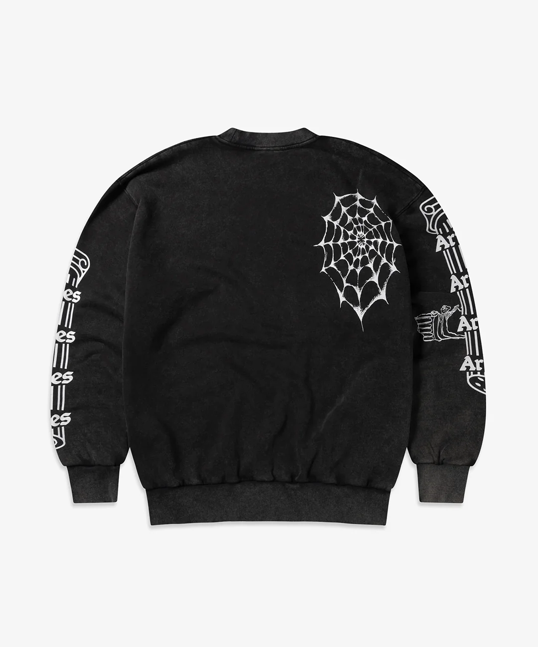 Aries | AGED OVERLORD SWEATSHIRT { BLACK - Image 2