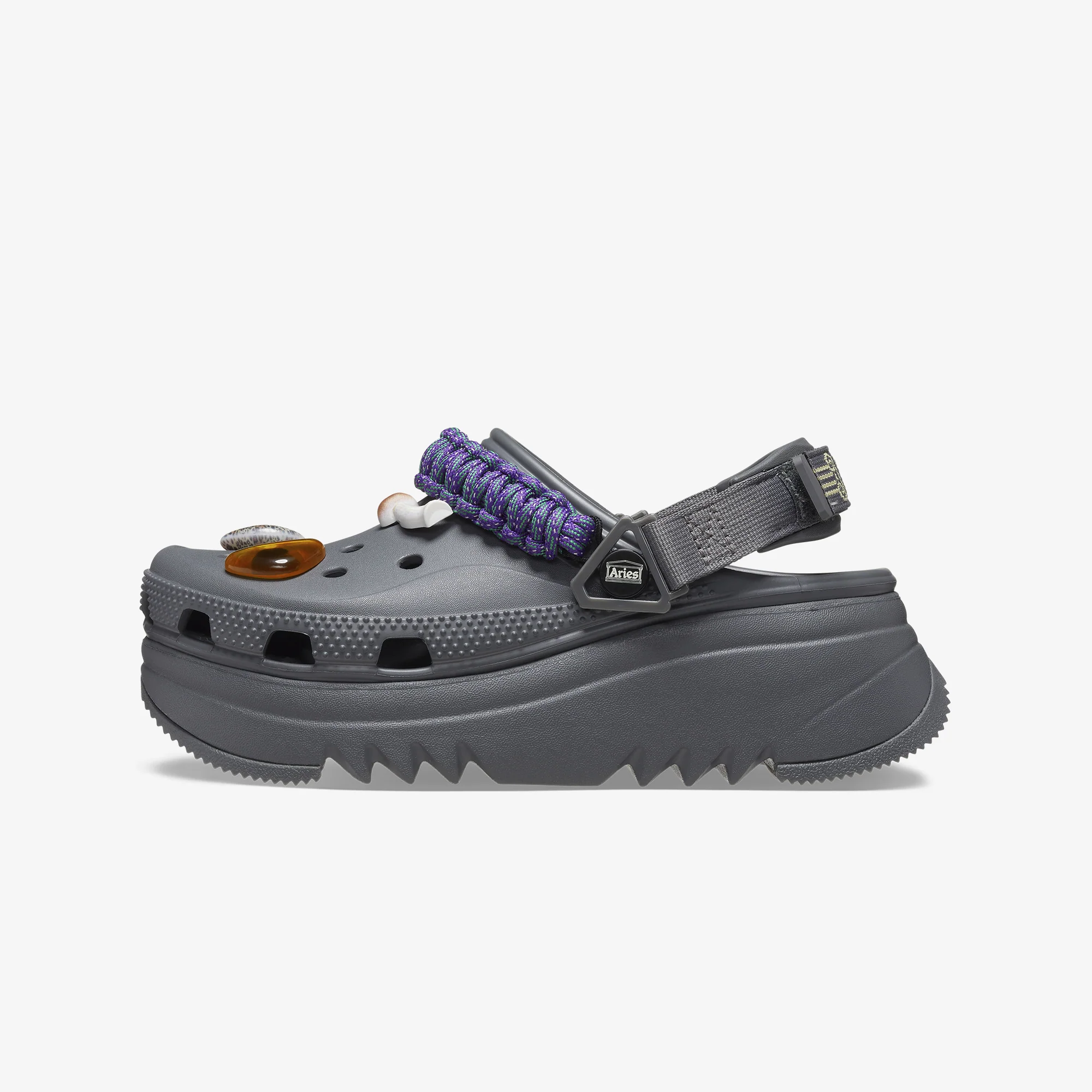 Crocs | ARIES ARISE x CROCS  { SLATE/GREY - Image 5